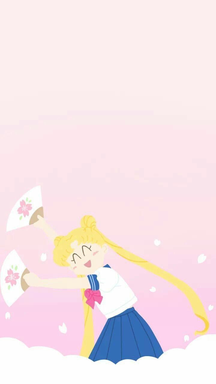 Sailor Moon Aesthetic pink Sailor Moon cute anime HD phone wallpaper   Peakpx