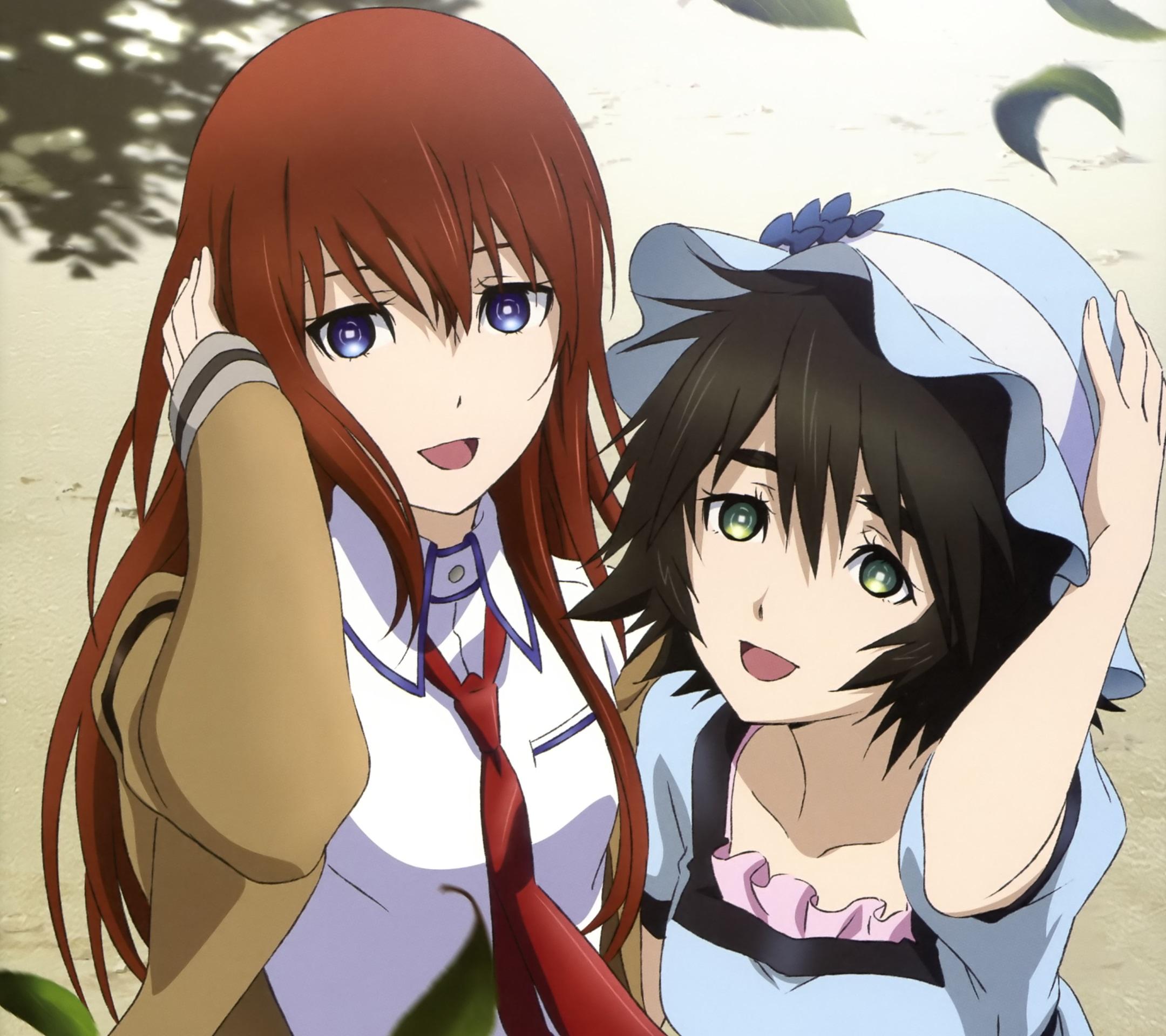 2160x1920 Steins Gate Kurisu Makise Mayuri Shiina Android wallpaper