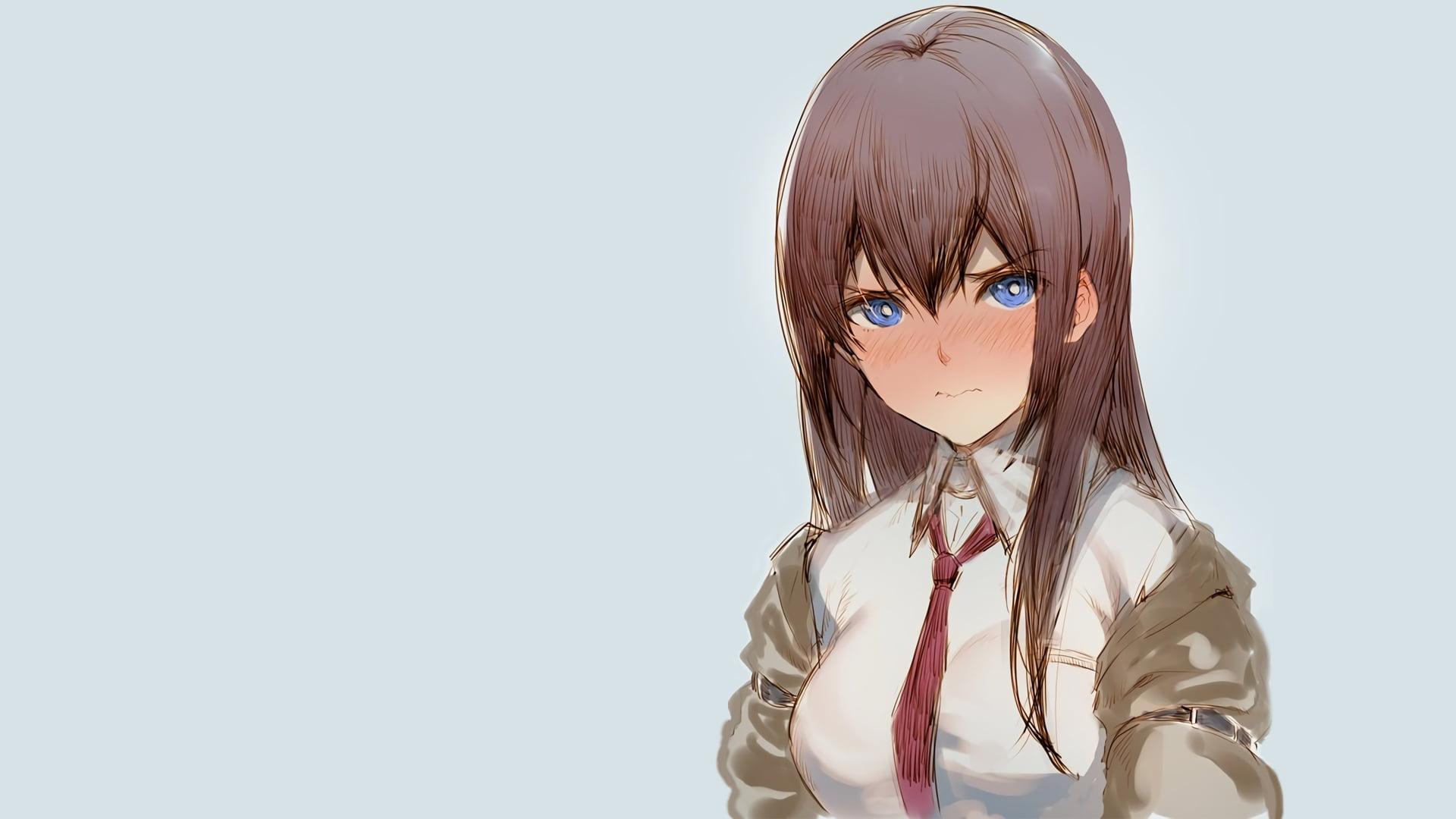 1920x1080 Brown Haired Anime Character Illustration, Anime, Manga