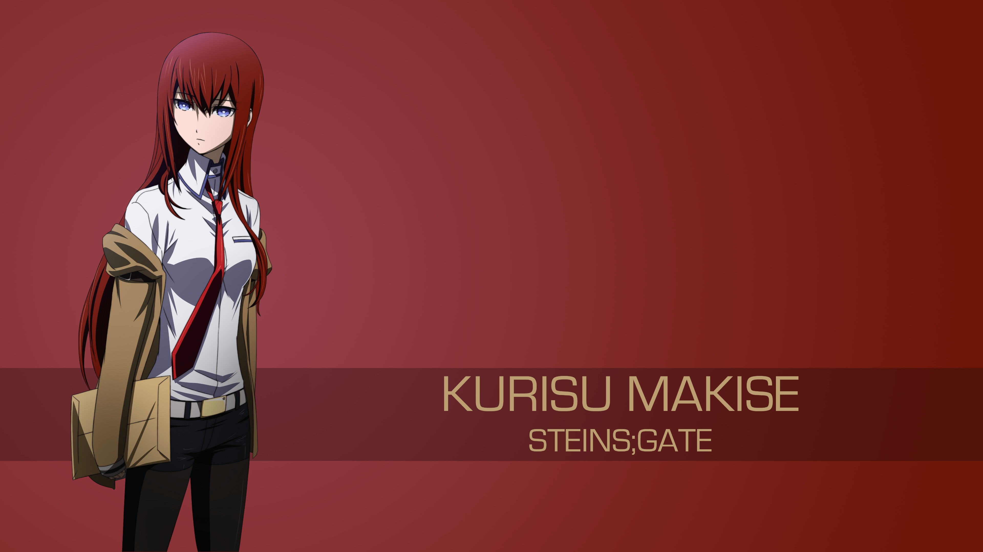 3840x2160 Makise Kurisu 4k Ultra HD Wallpaper. Background Image