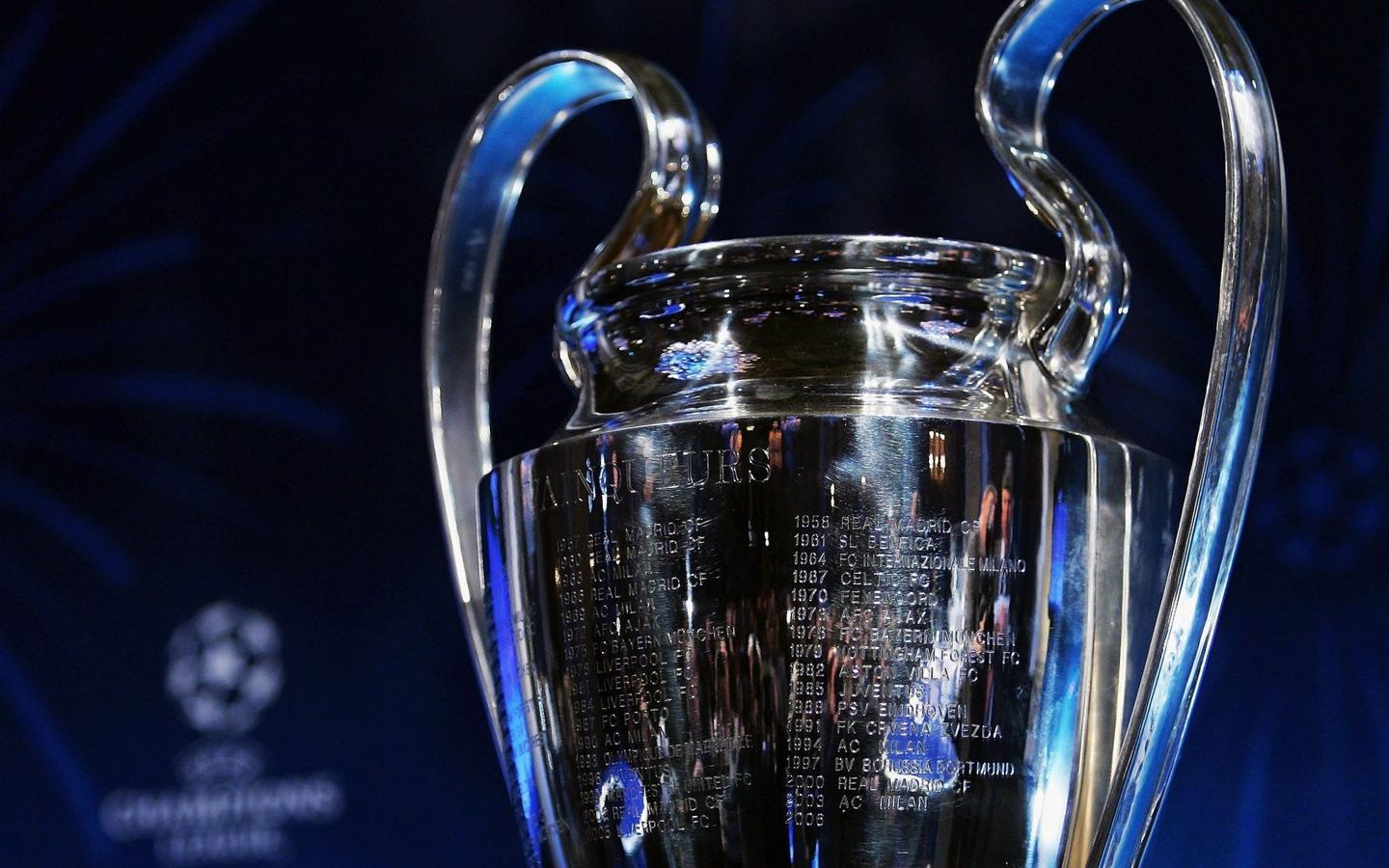 1440x900 Download wallpaper 1440x900 uefa, champions league, cup