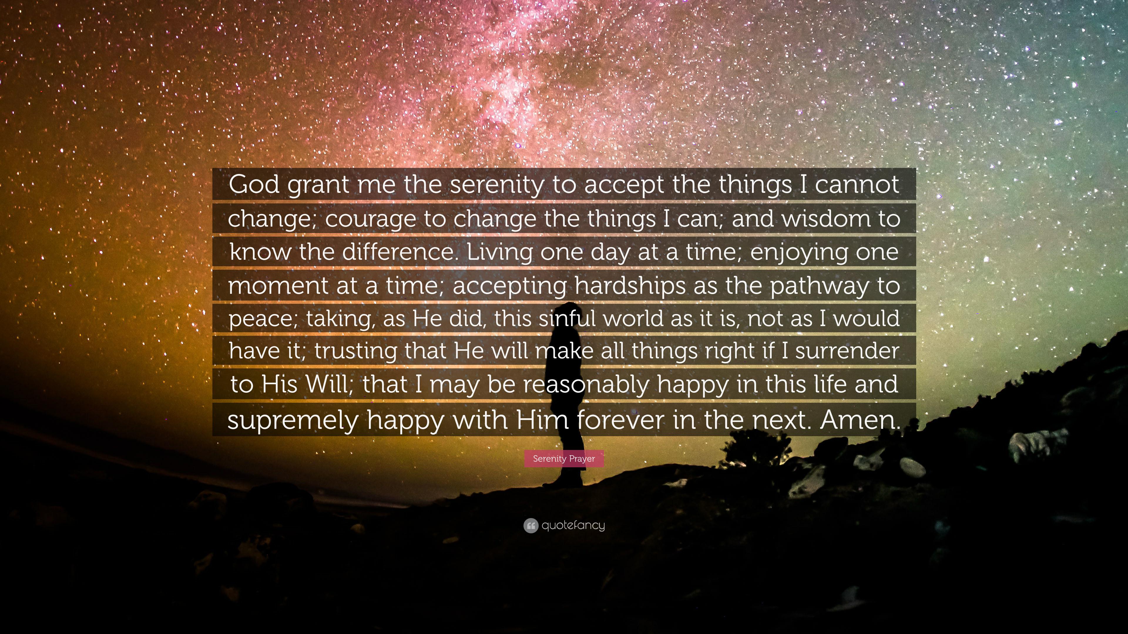 Featured image of post Serenity Prayer Desktop Wallpaper If you would like to know other wallpaper you can see our gallery on sidebar