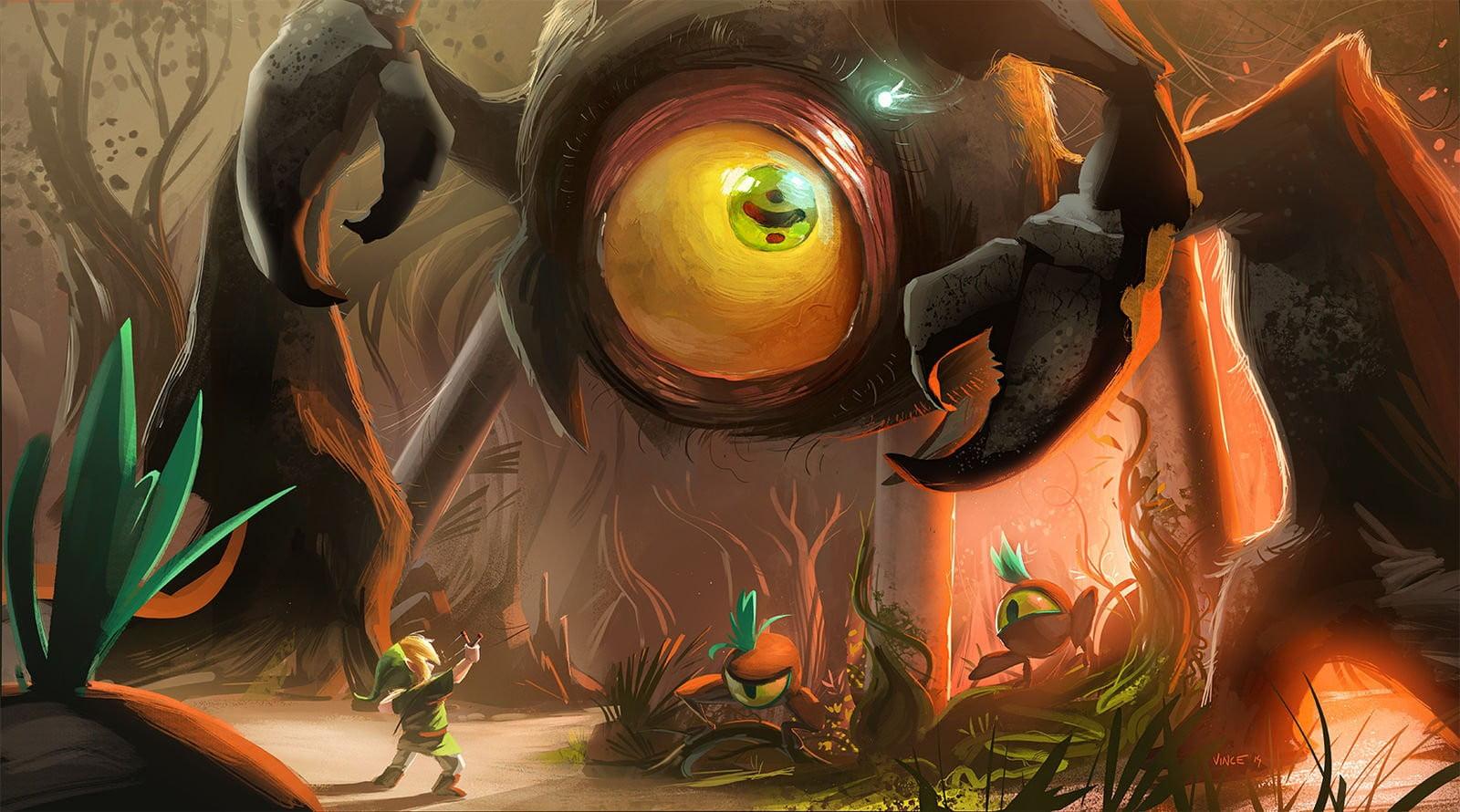 1600x890 The Legend of Zelda wallpaper, artwork, The Legend of Zelda