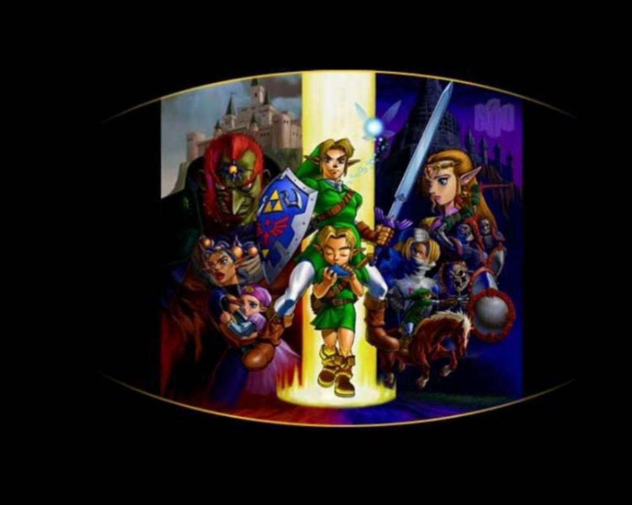 1280x1024 Zelda Ocarina of Time Wallpaper / Desktops