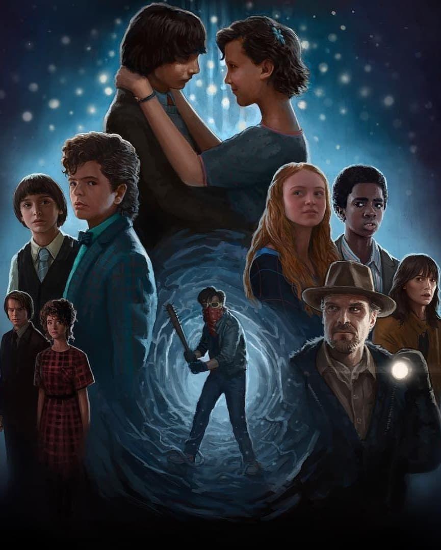 865x1080 Stranger Things Hawkins Snowball Alternative Poster
