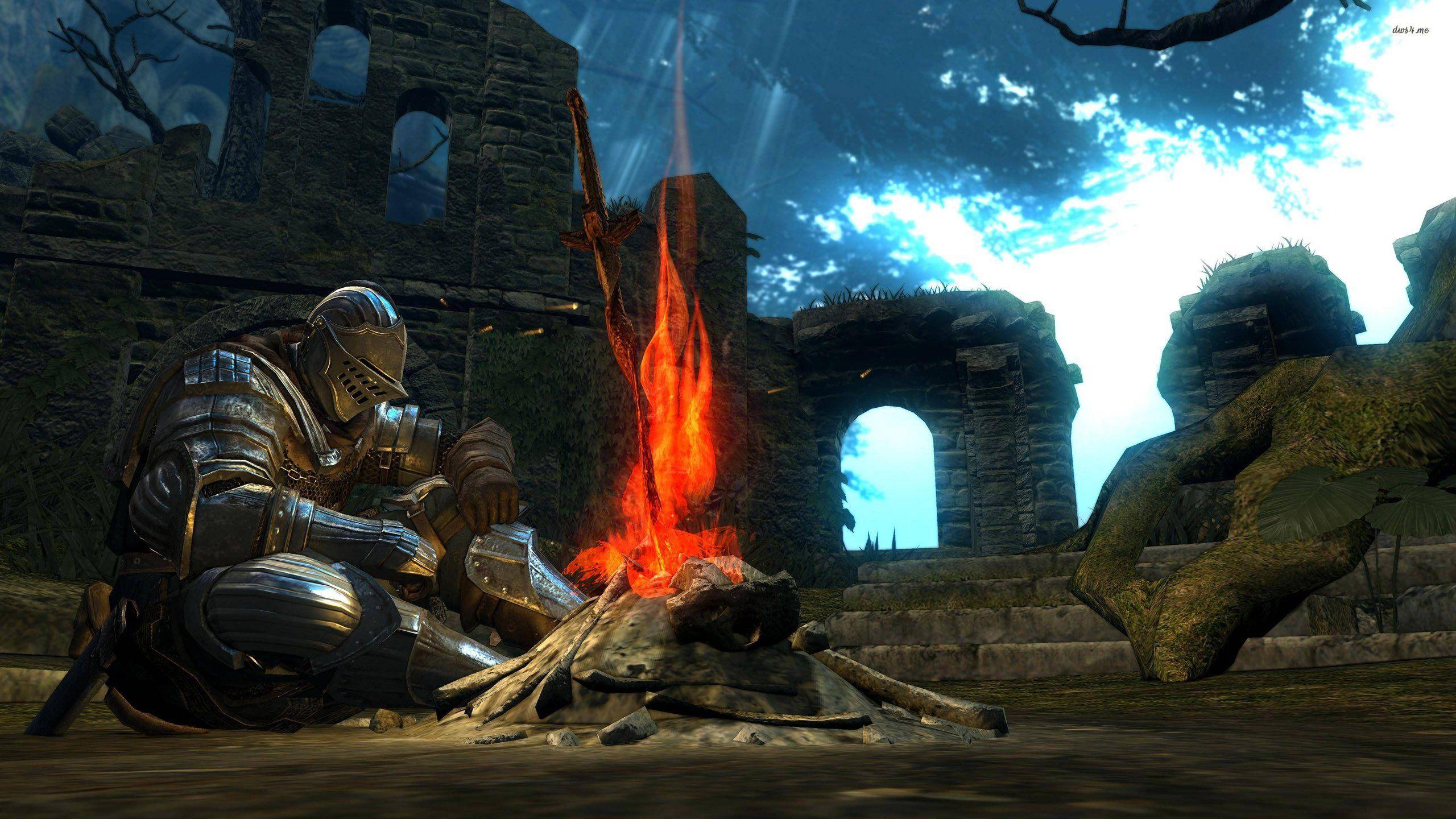 2560x1440 Dark Souls Bonfire 856984
