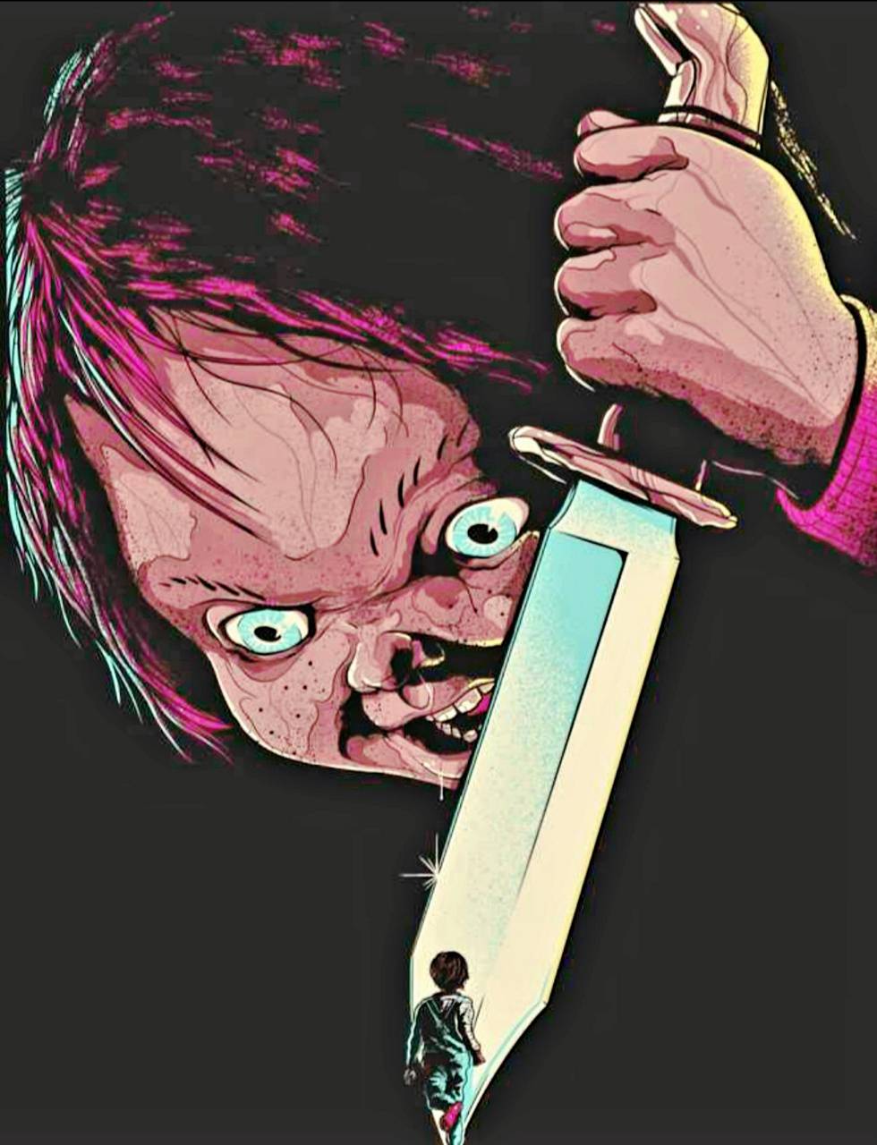 980x1280 Childs play Art Wallpaper