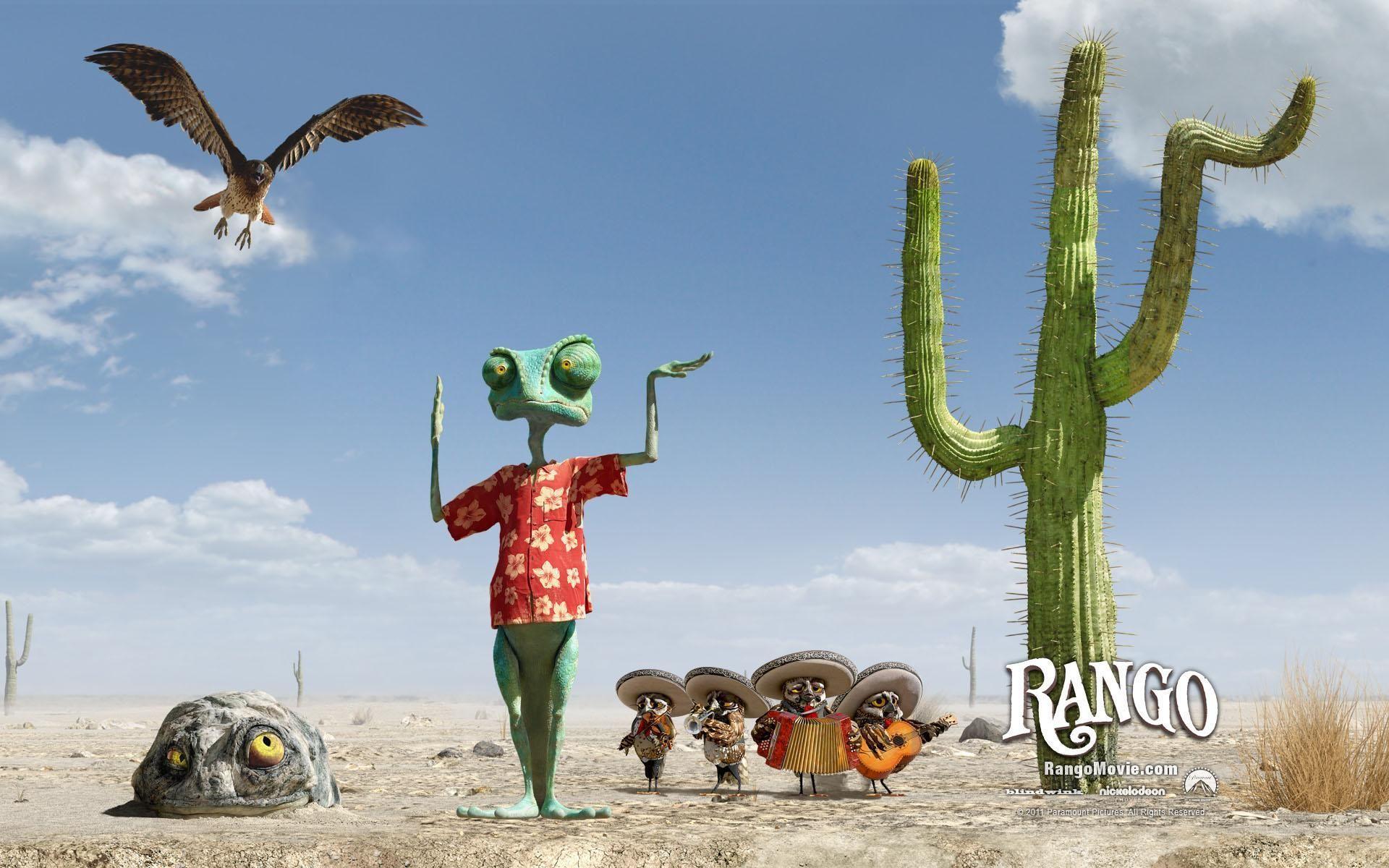 1920x1200 Rango Wallpaper HD Download. Cartoon wallpaper