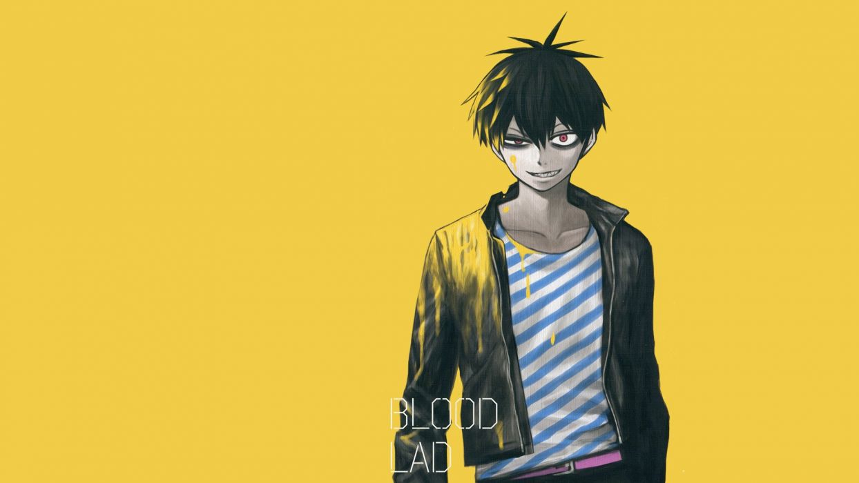 Wallpaper anime, art, characters, Staz, Bloody guy, Blood Lad for mobile  and desktop, section прочее, resolution 2000x1600 - download