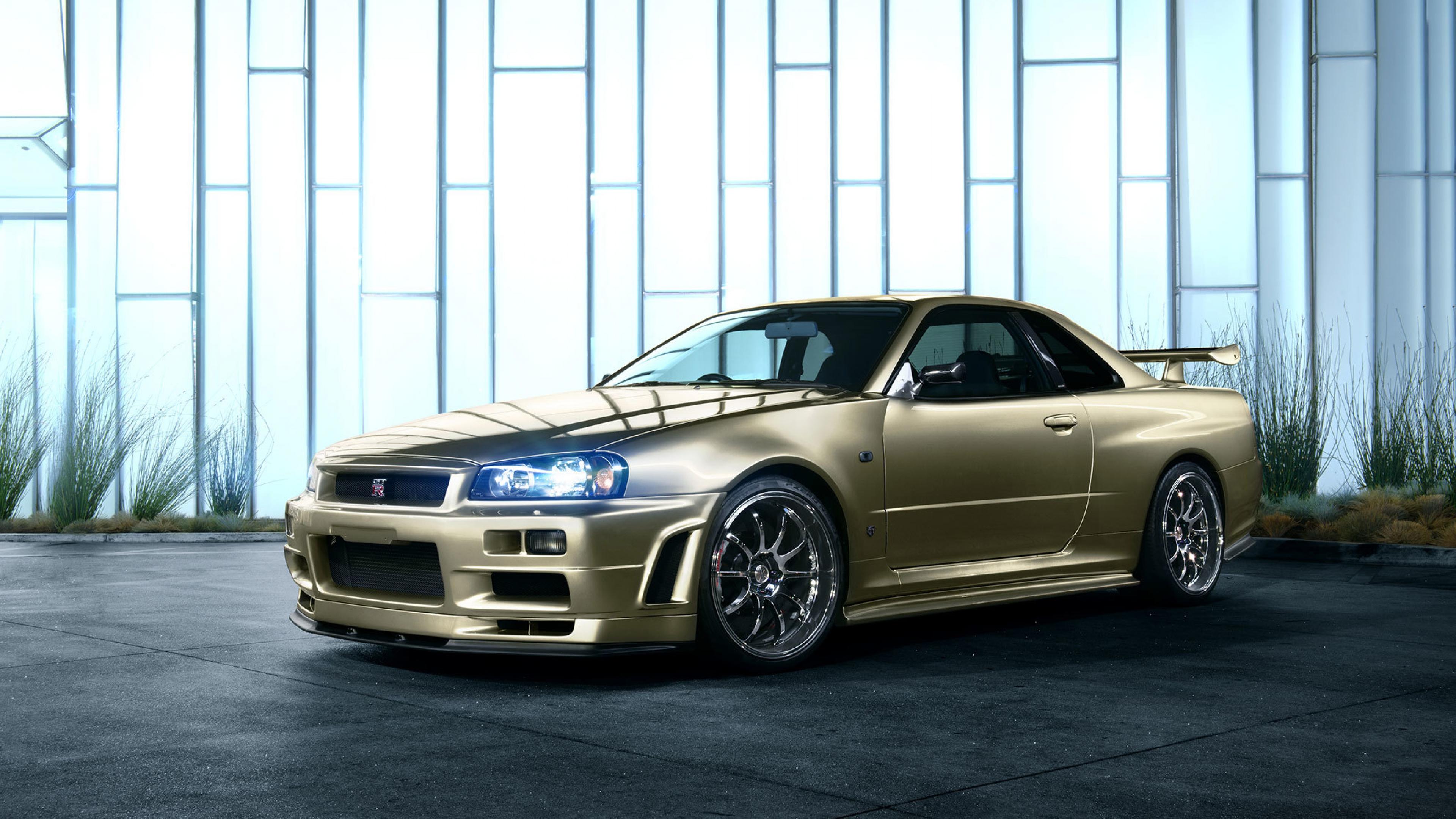 3840x2160 nissan r34 skyline