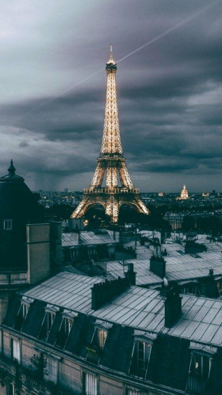 Eiffel tower Paris aesthetic bridge eiffel tower france lights night  paris HD phone wallpaper  Peakpx