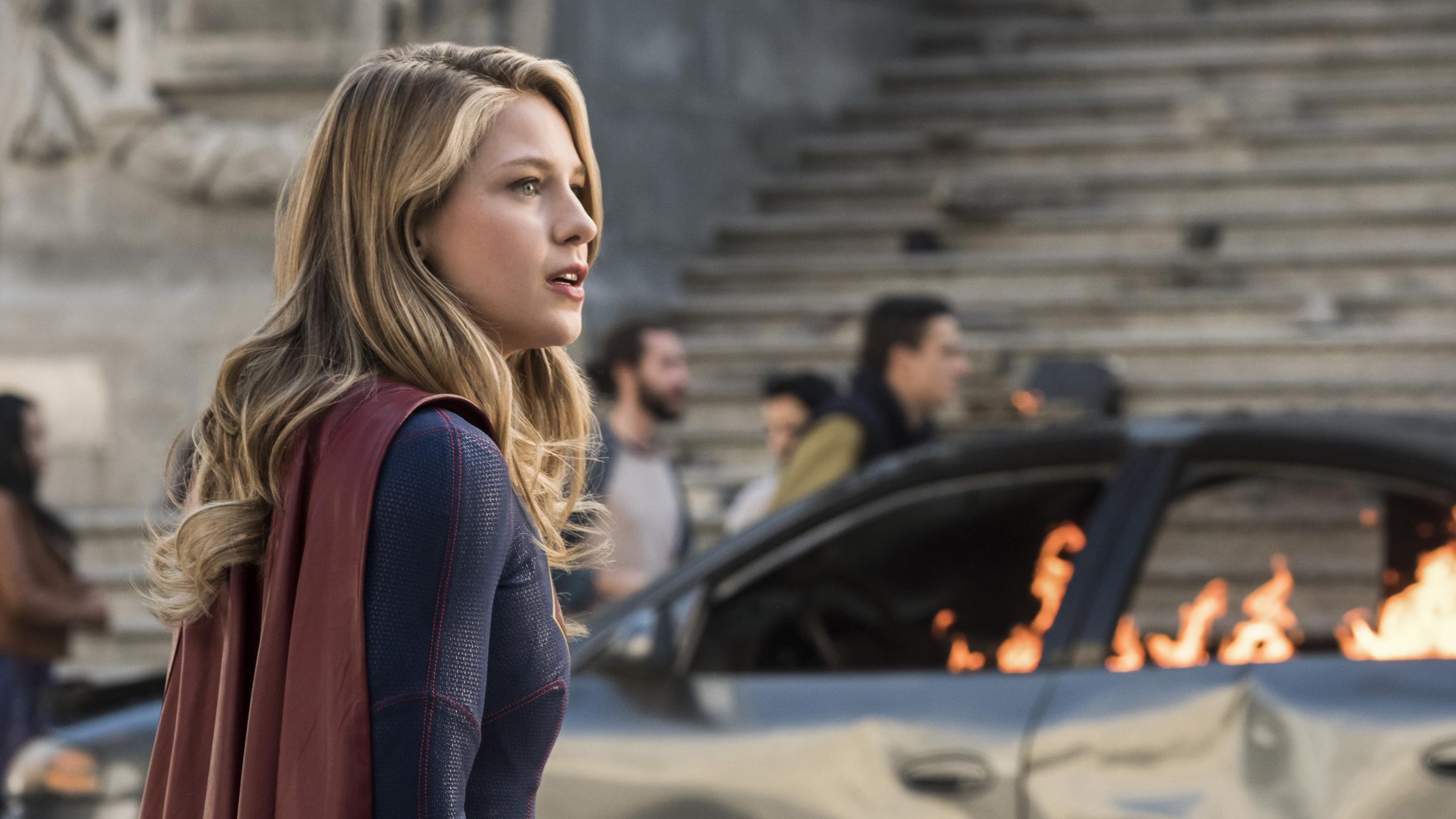 3000x1688 Melissa Benoist in Supergirl 2018 Wallpaper. HD Wallpaper