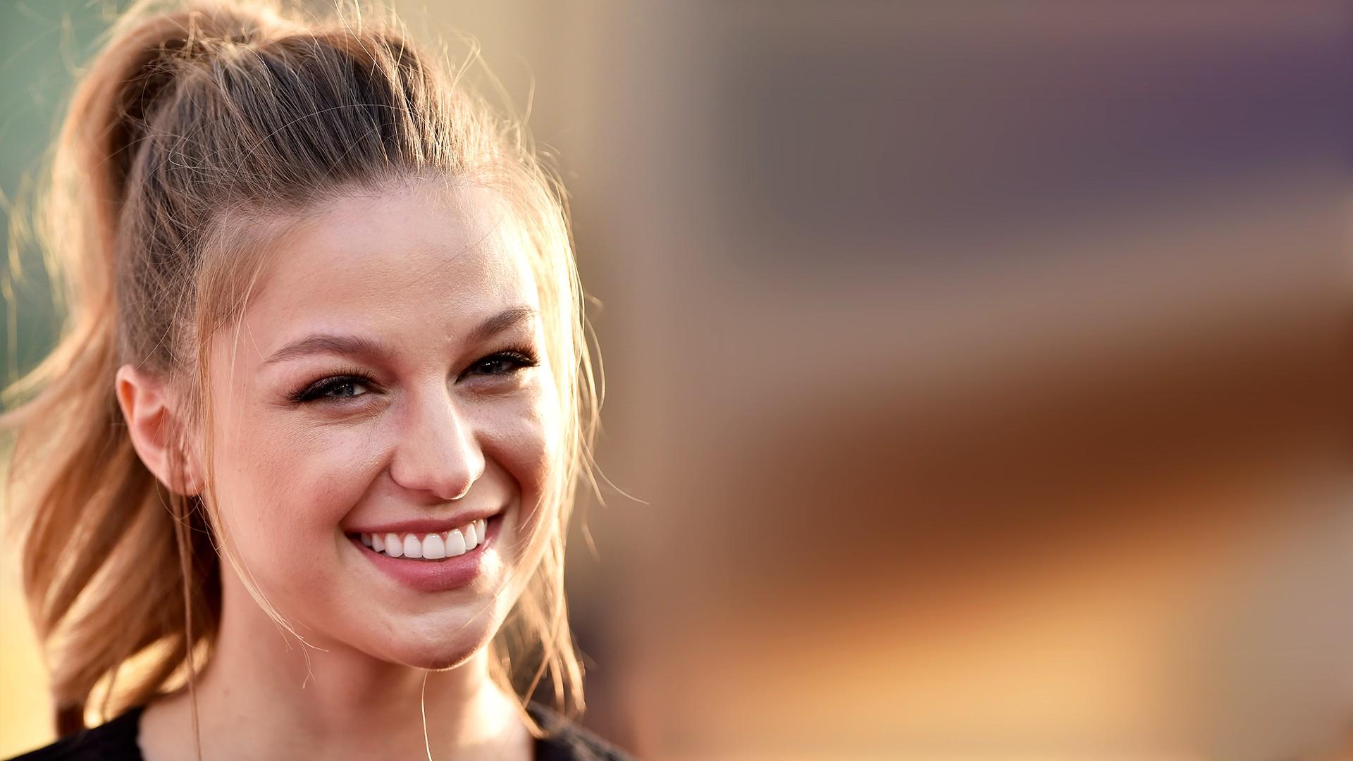 1920x1080 Melissa Benoist Face Wallpaper 61099 1920x1080px