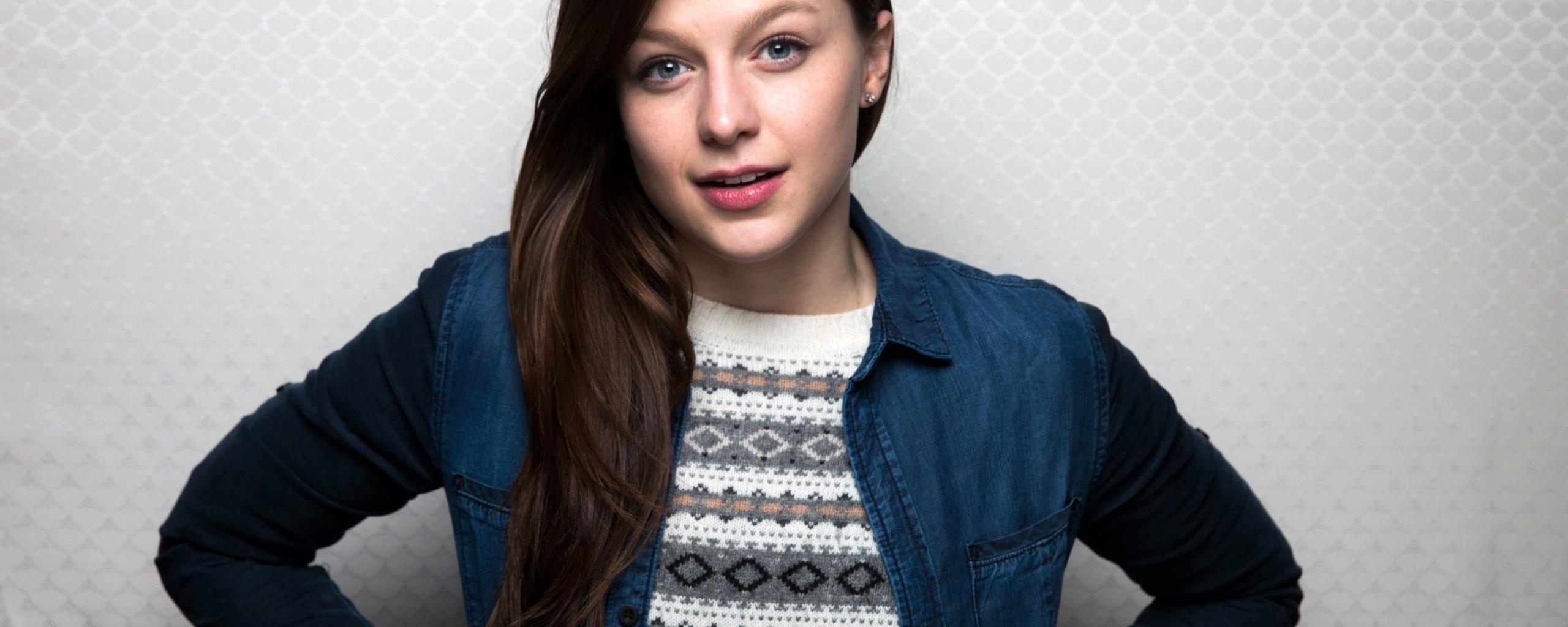 2560x1024 2560x1024 melissa benoist wallpaper free HD