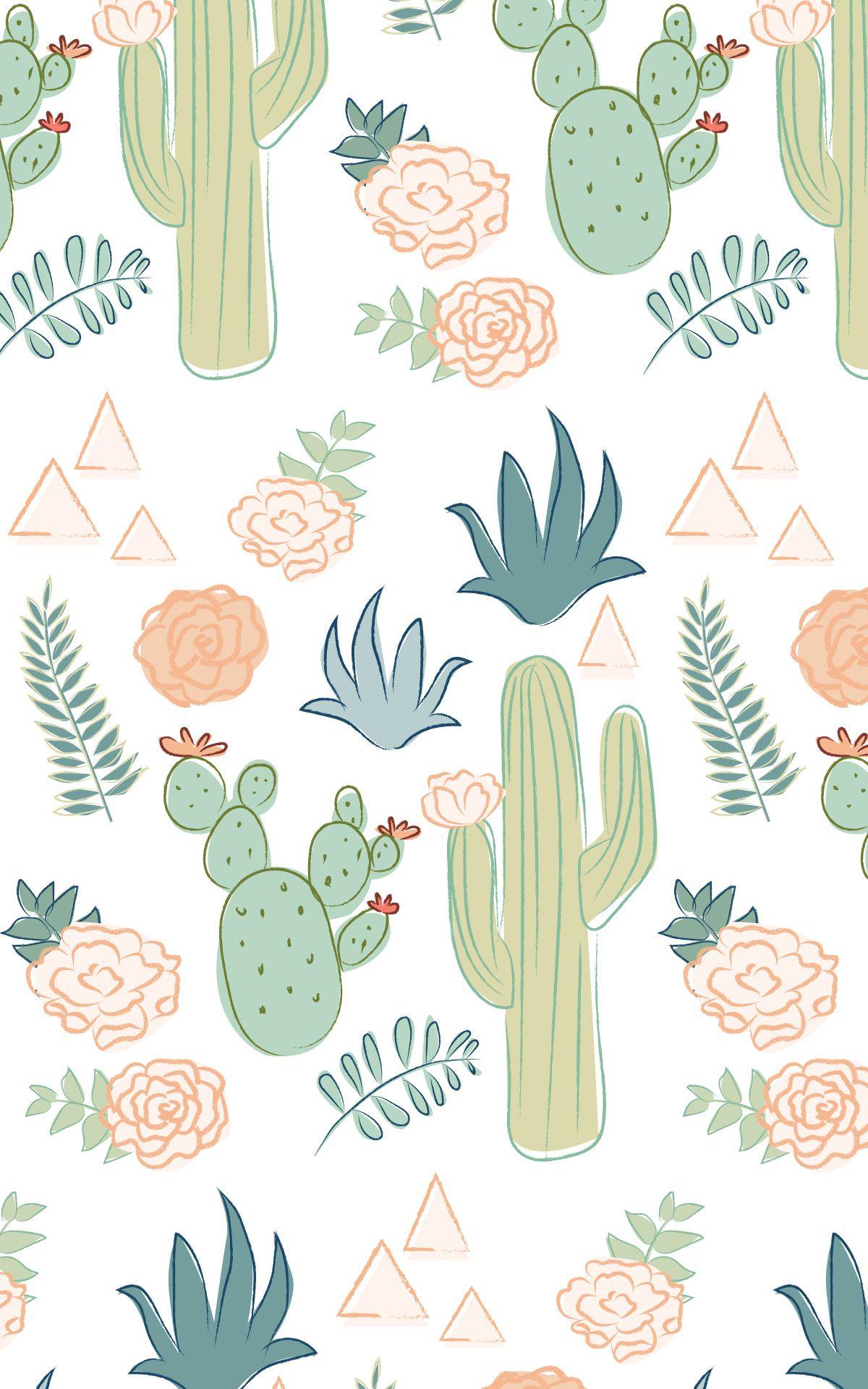 Cute Cactus Wallpapers - Top Những Hình Ảnh Đẹp
