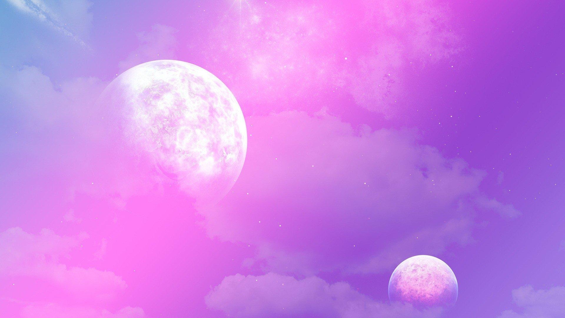 Pink Moon Wallpapers Top Free Pink Moon Backgrounds WallpaperAccess