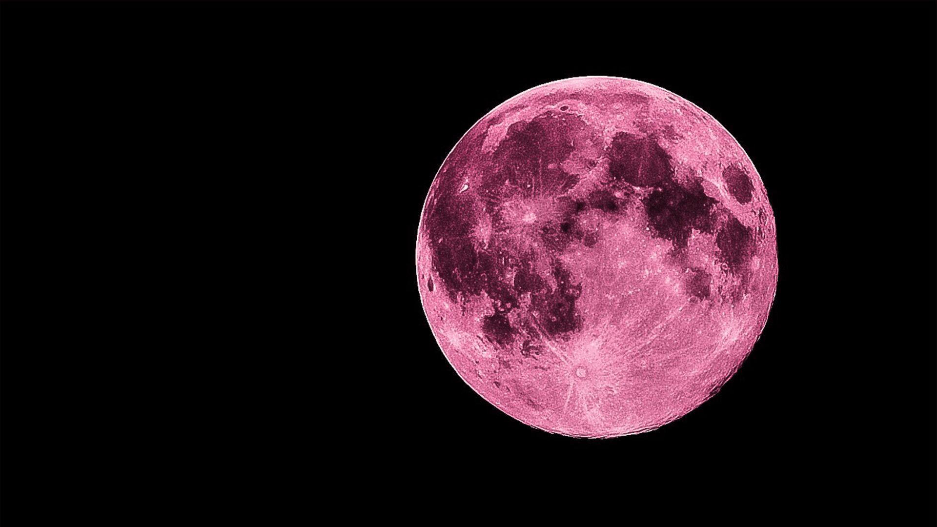 ☾𝓜𝓸𝓻𝓮 𝓼𝓮𝓶𝓲𝓻𝓪𝔀𝓻𝓻☽ pink moon, pink moon wallpaper, moon on pink moon 2018 wallpapers