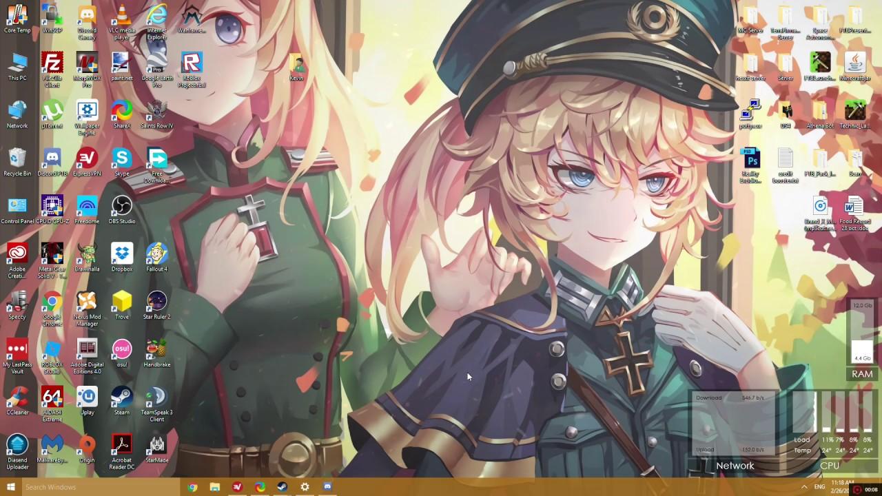 1280x720 Wallpaper Engine Youjo Senki: Tanya The Evil