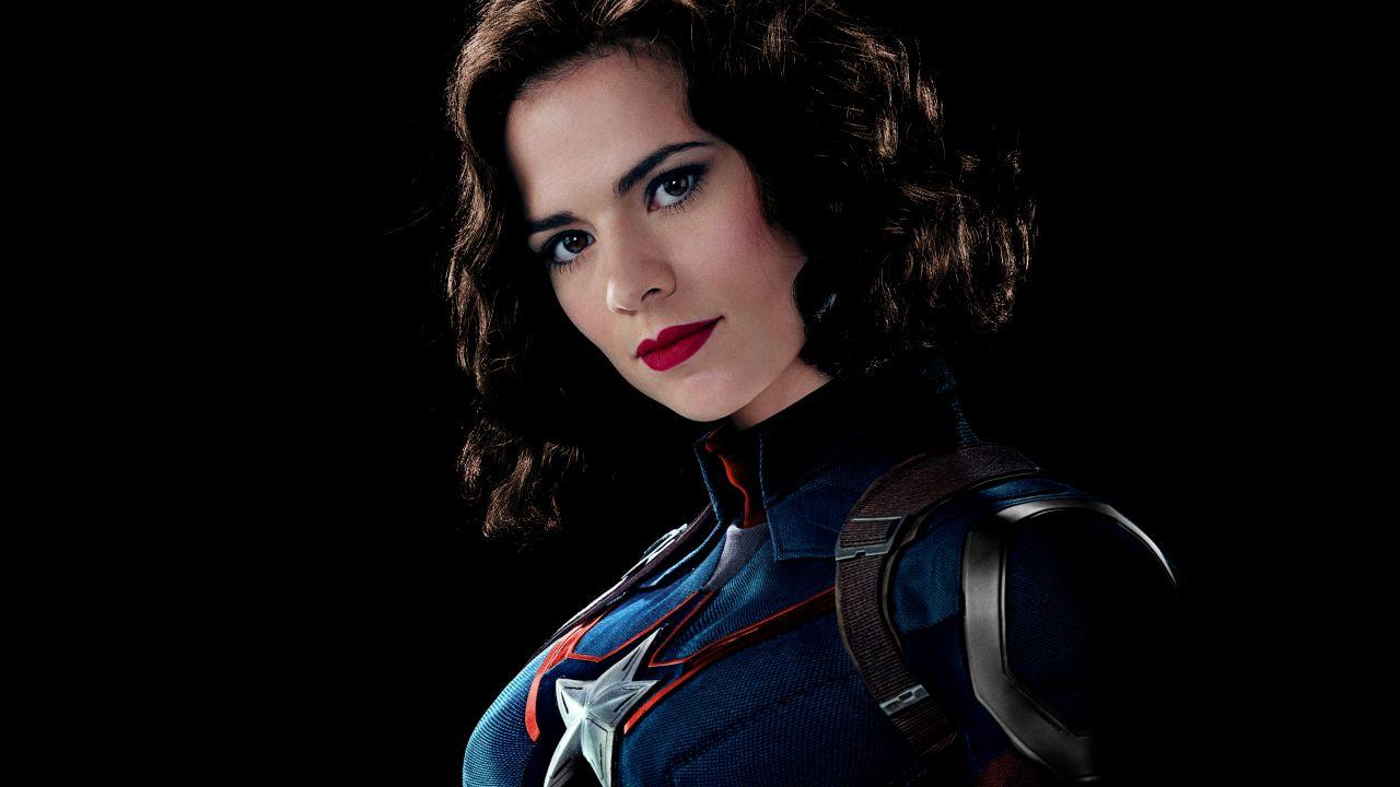 1280x720 Wallpaper Peggy Carter, Hayley Atwell, Captain America