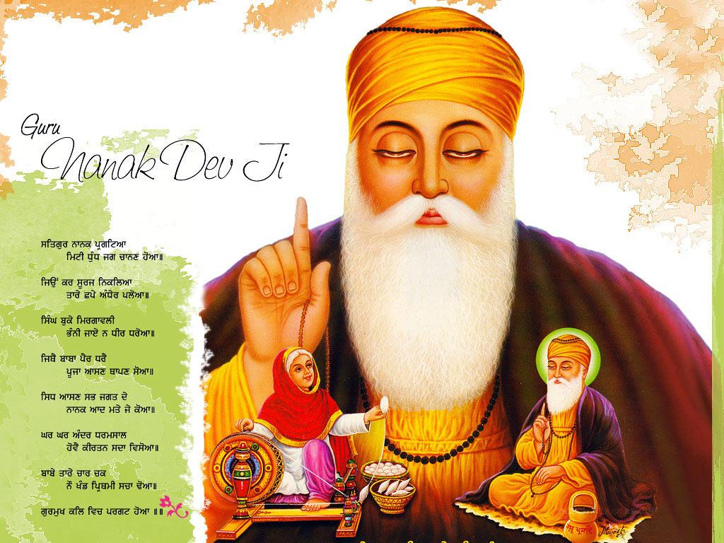 1024x768 Guru Nanak Birthday Wallpaper Free Download