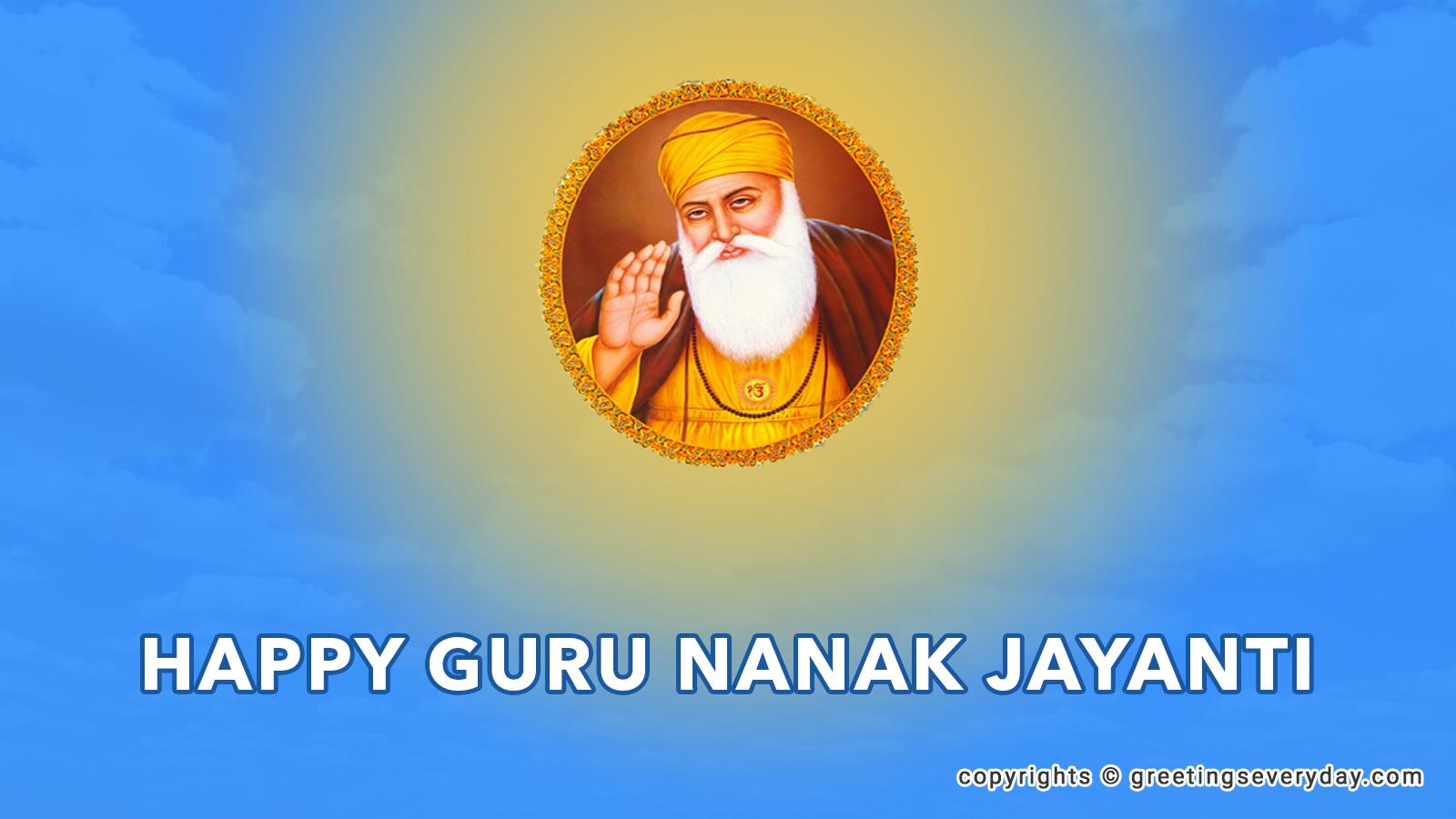 1600x900 Guru Nanak Gurpurab Wish Picture And Image