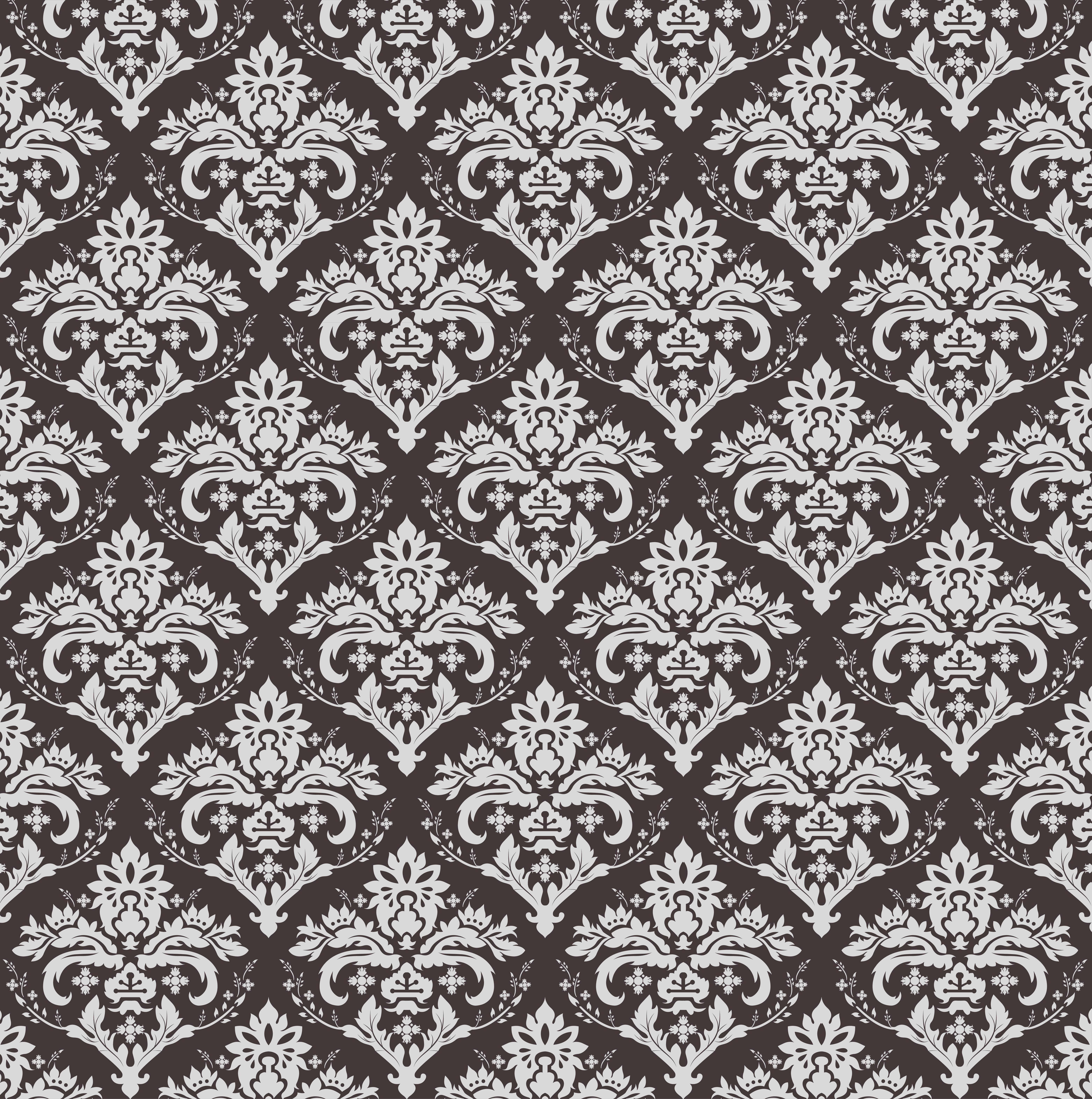 6250x6292 seamless luxury ornamental background. Damask seamless