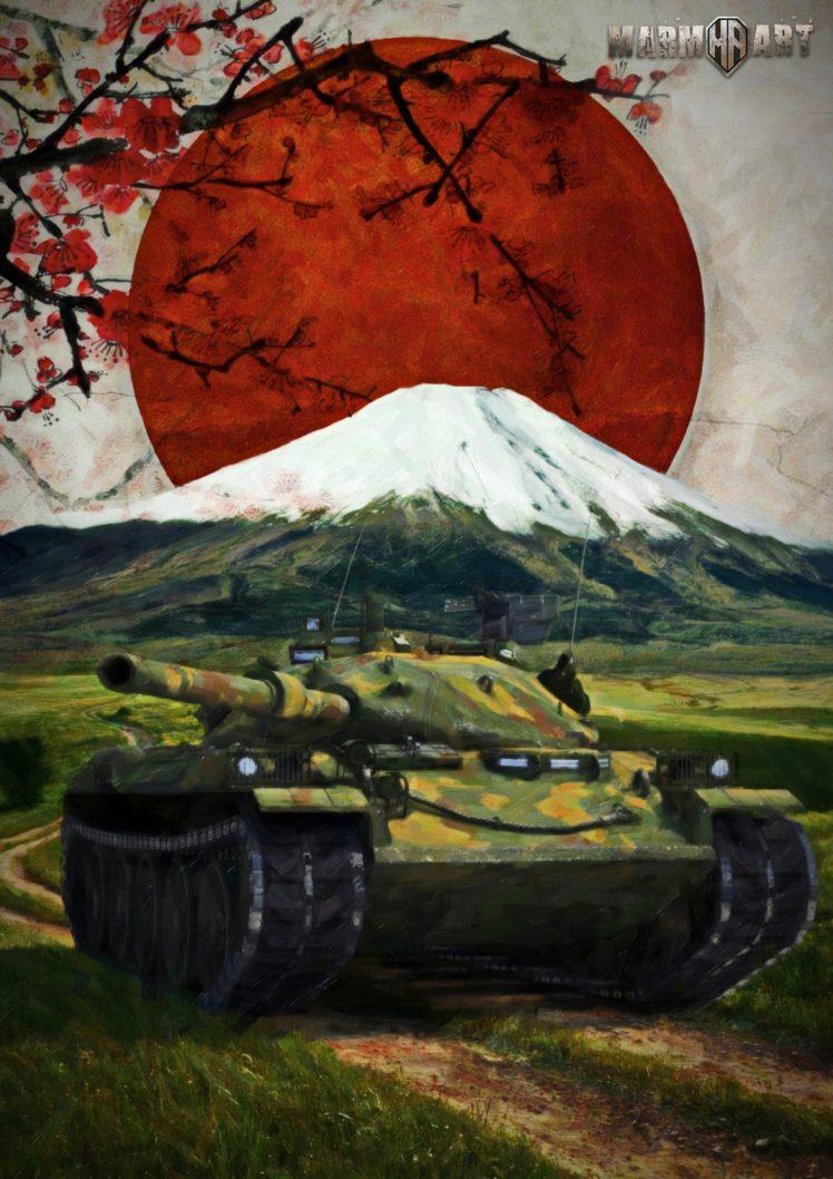 748x1058 STB Wargaming, Mountain, Japan HD Wallpaper / Desktop