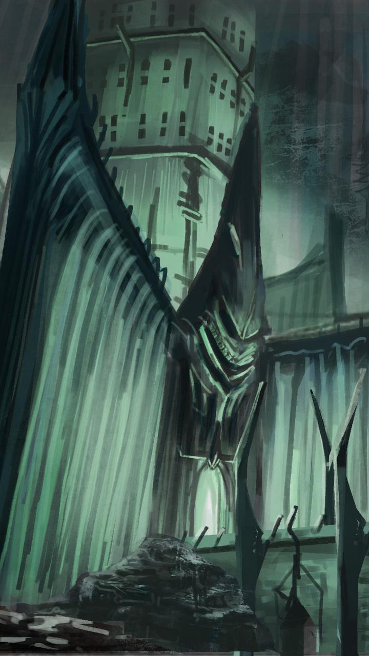 720x1280 nazgul, gorlum, minas morgul, gollum, lucfonzy