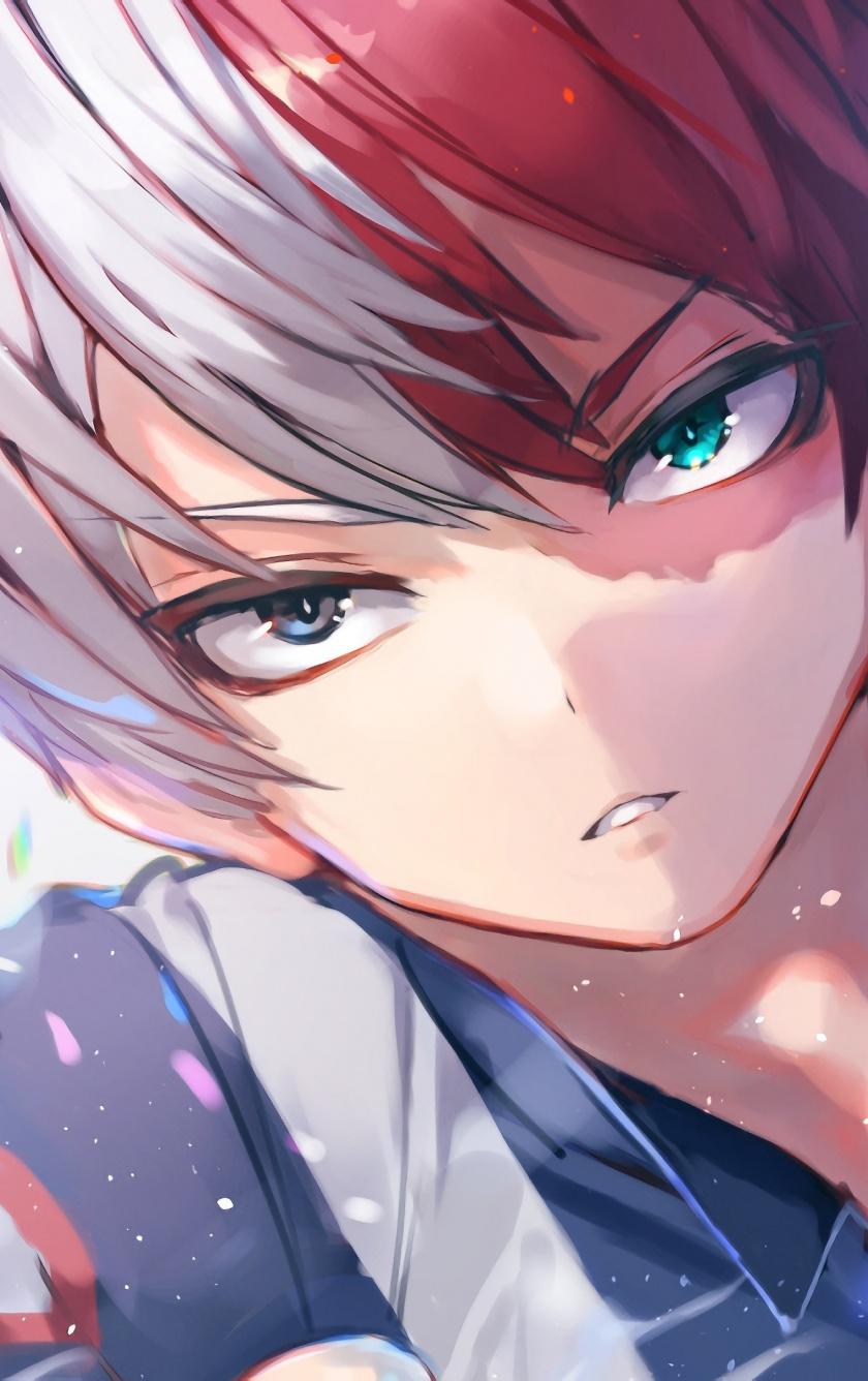 840x1336 Download 840x1336 Wallpaper Artwork, Anime Boy, Shouto