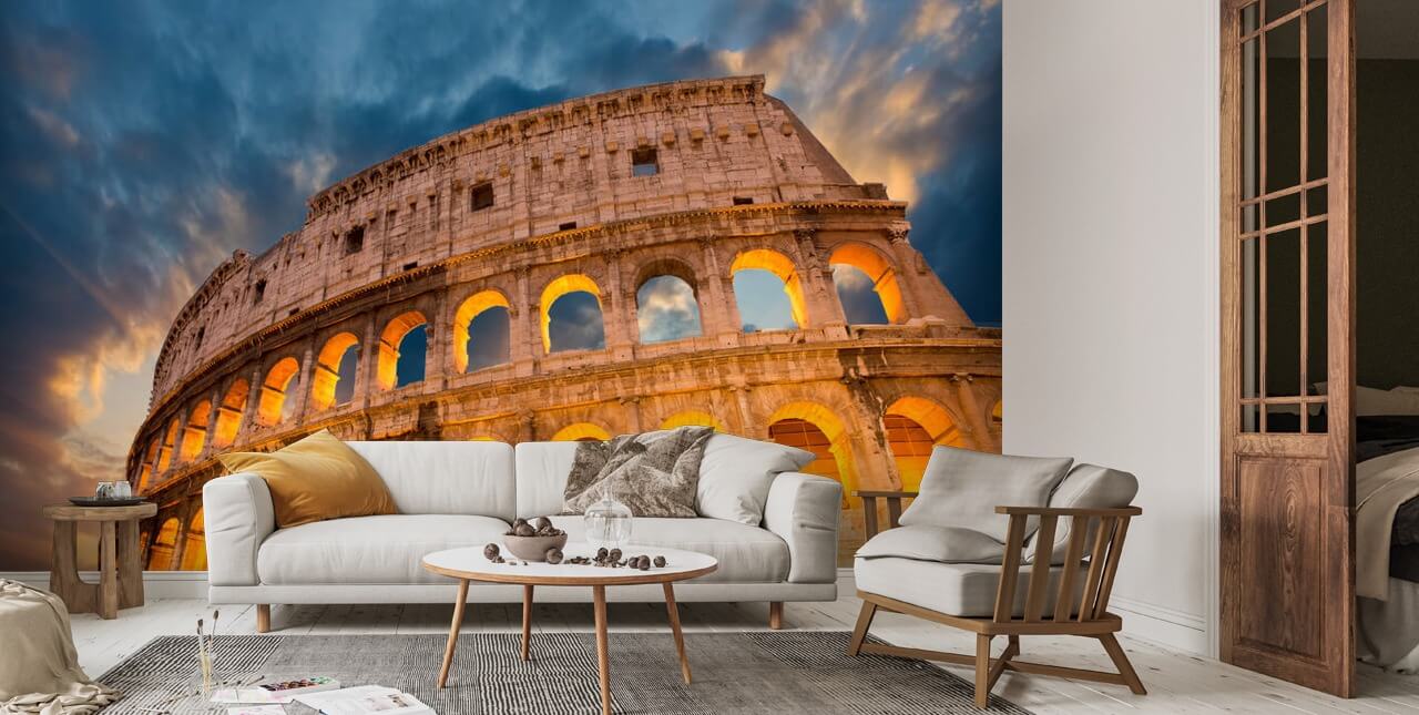1280x645 Rome Colosseum Wall Mural