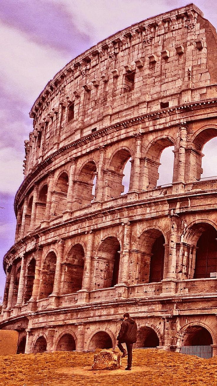 736x1308 colosseum, rome, italy, europe