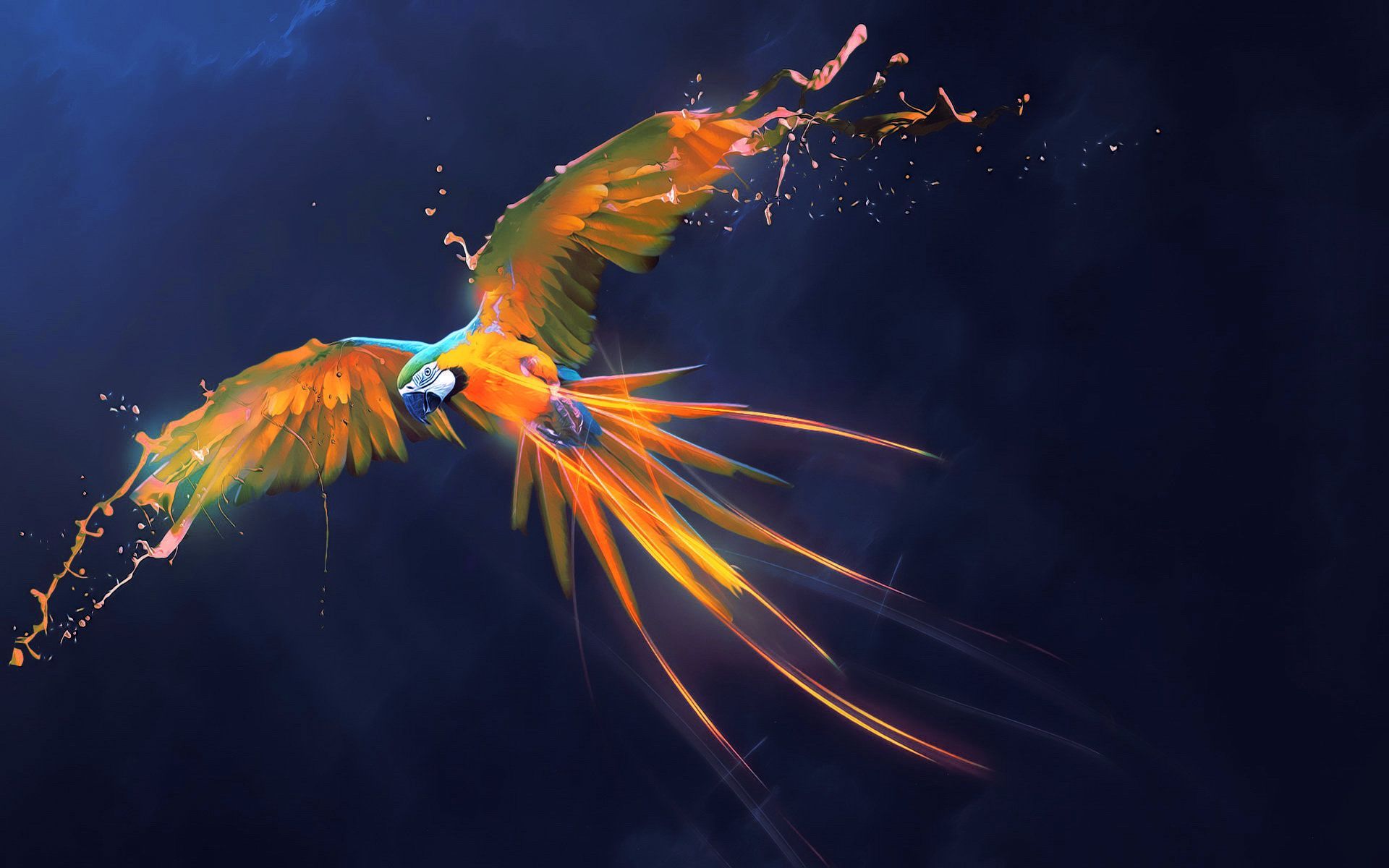 1920x1200 Linux Parrot Wallpaper