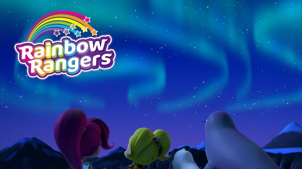1280x720 The Northern Lights. Rainbow Rangers