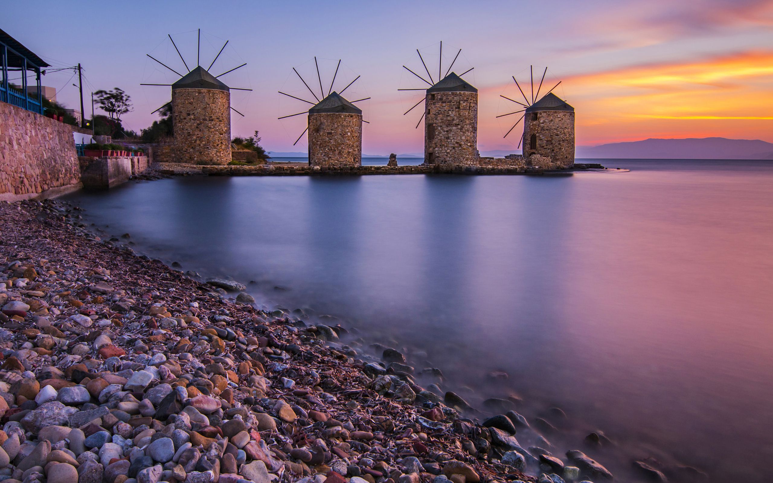 2560x1600 Download Greece Aegean Sea Man Made