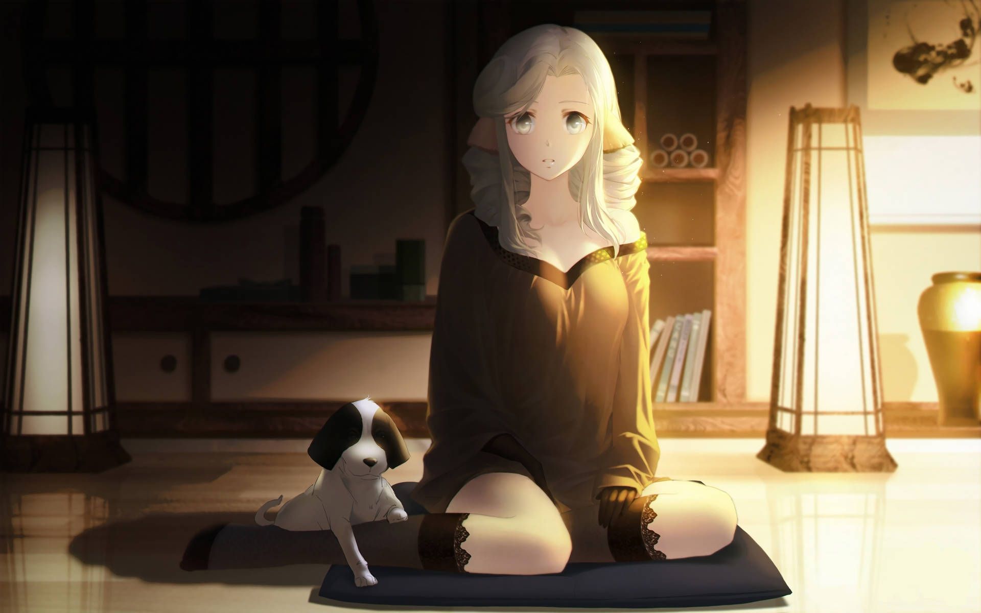 1920x1200 Munechika Utawarerumono Anime Dog