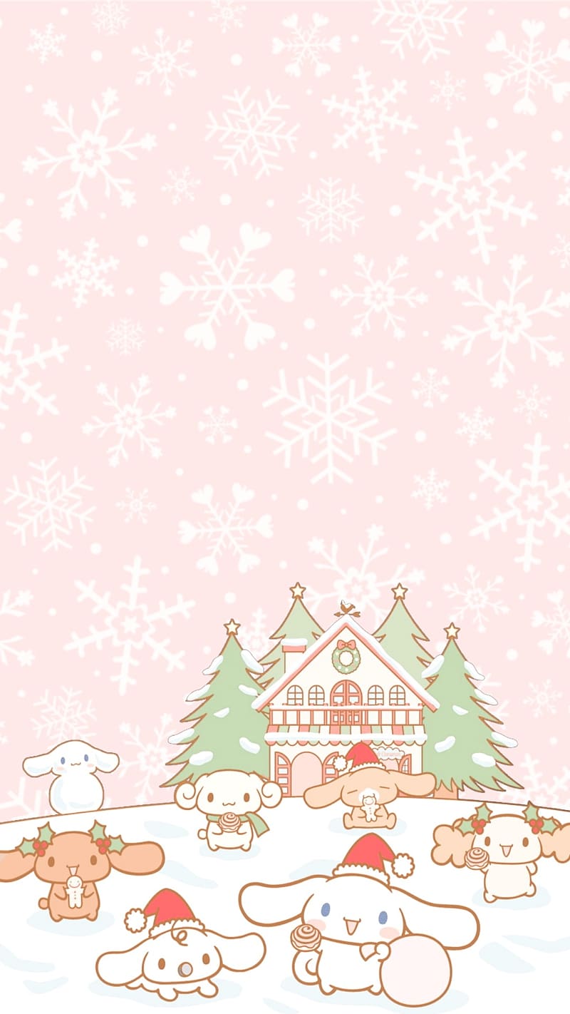 800x1422 HD sanrio christmas wallpaper