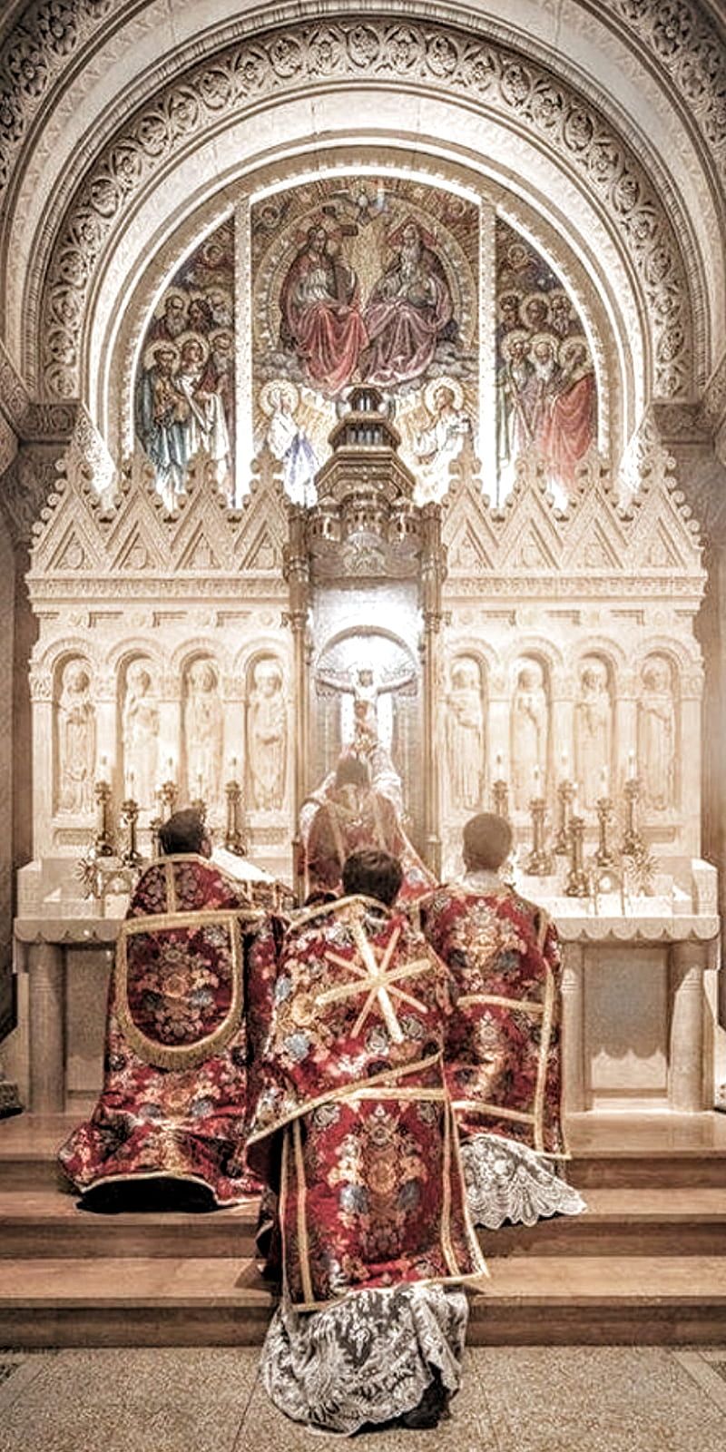 800x1600 HD catholic church wallpaper