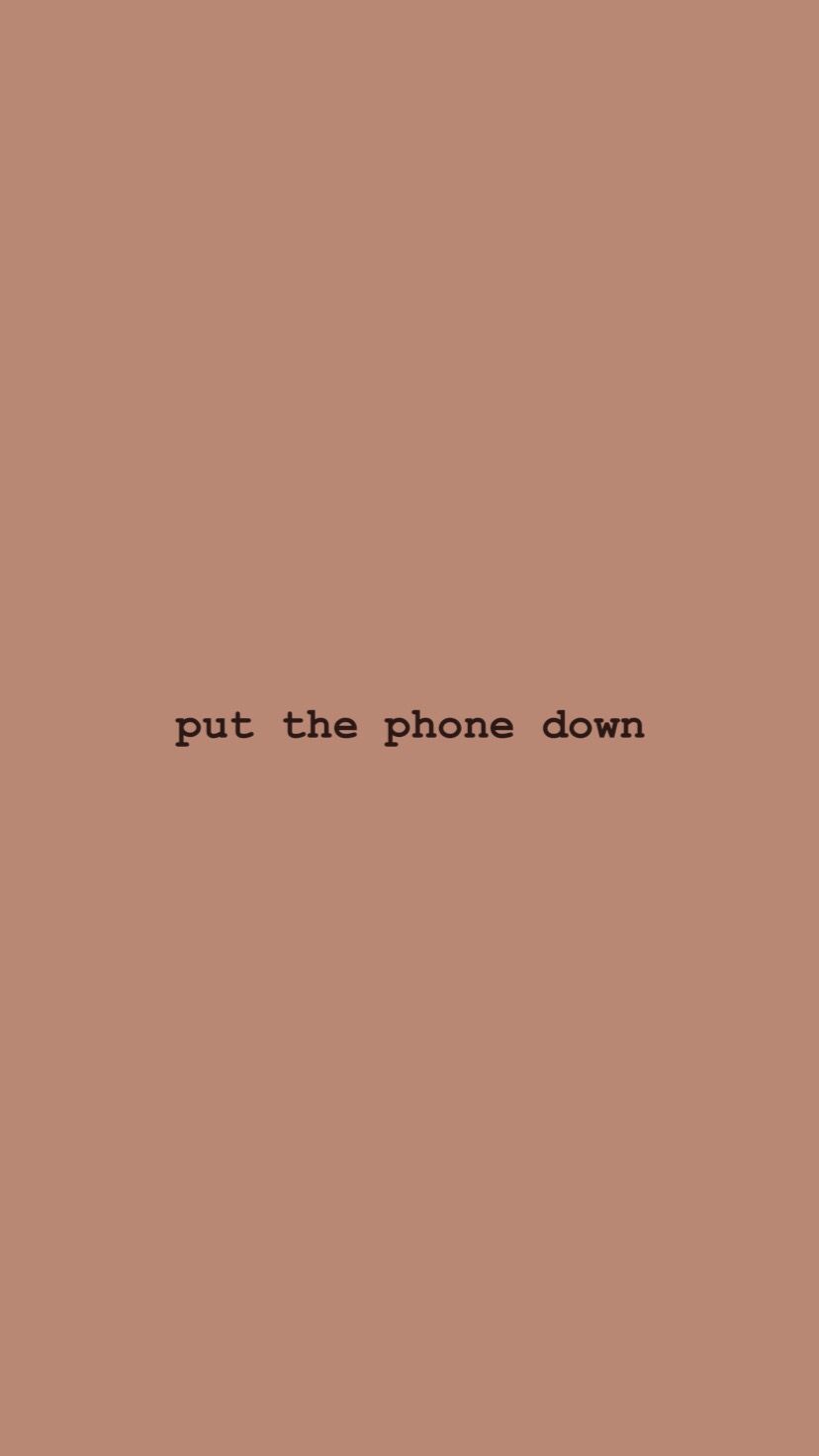828x1472 Phone Down Wallpaper