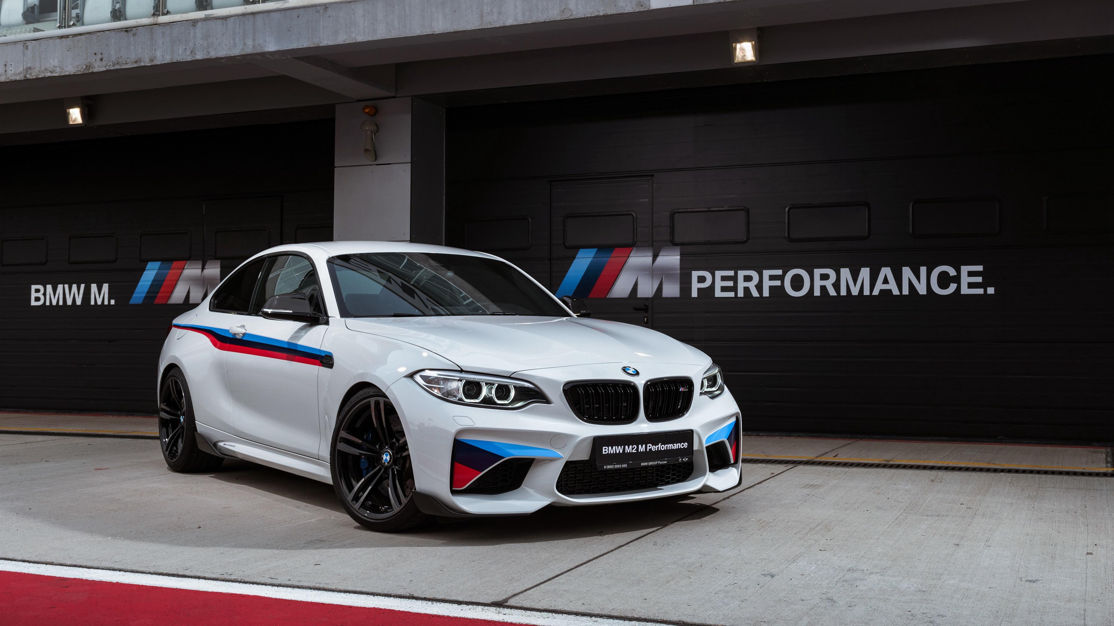 3840x2160 Wallpaper BMW M2 F87 white coupe 3840x2160 UHD 4K Picture, Image