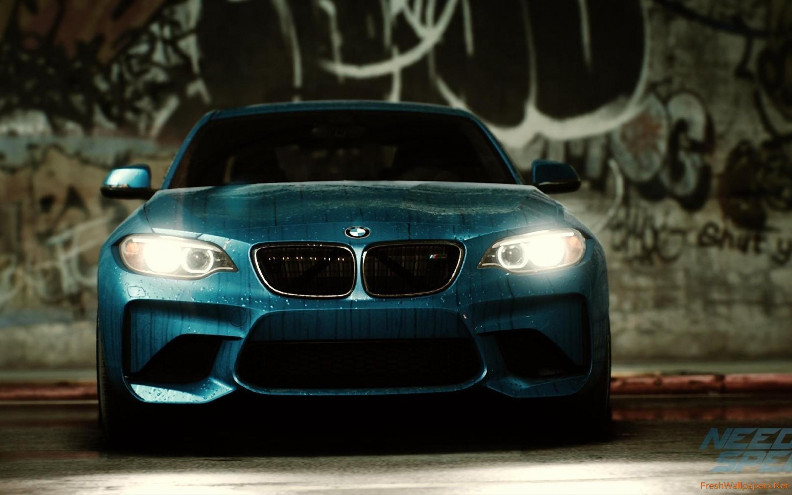 2560x1600 BMW M2 Coupe in Need for Speed wallpaper