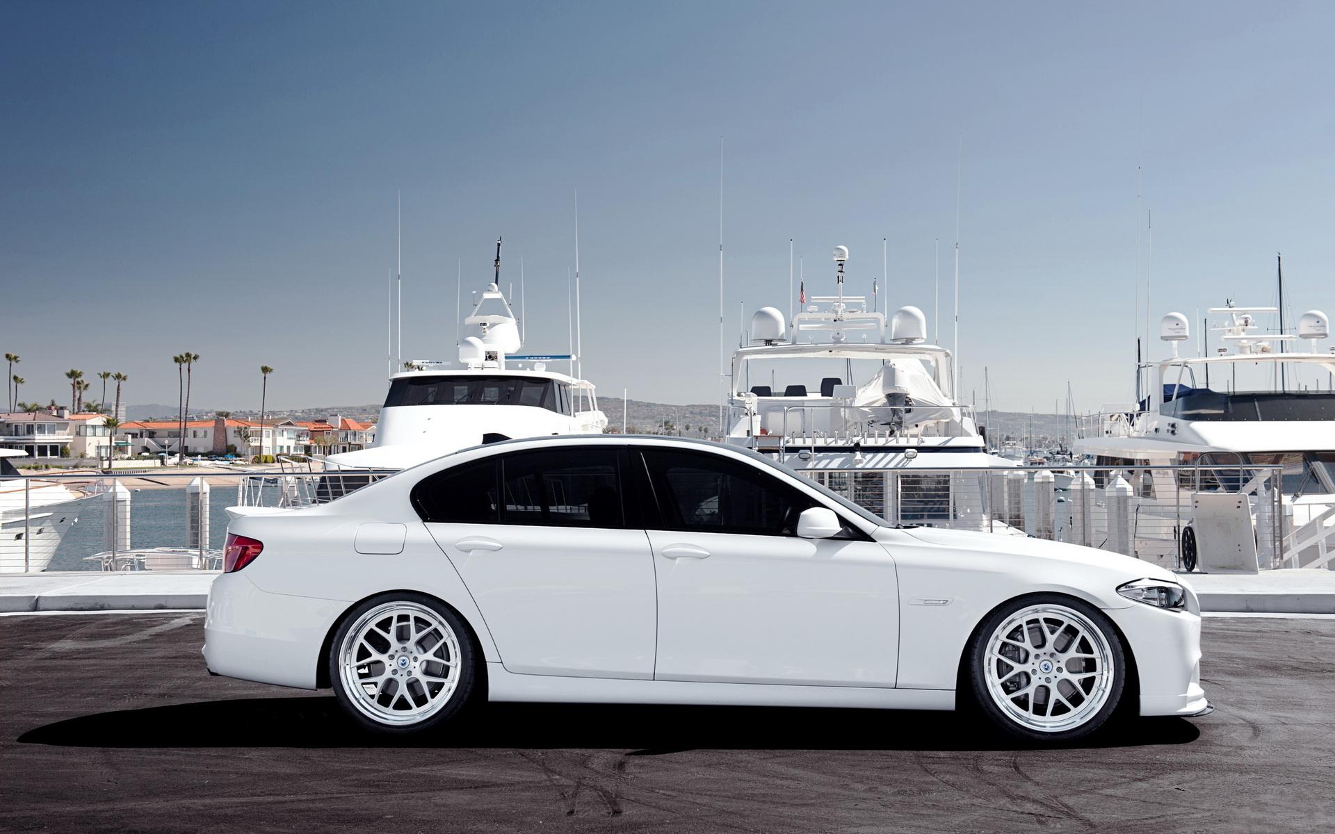 1920x1200 White BMW 5 Series Wallpaper 43567 1920x1200px