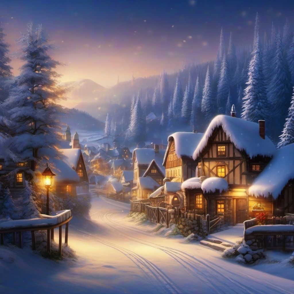 1024x1024 Snow Background Wallpaper