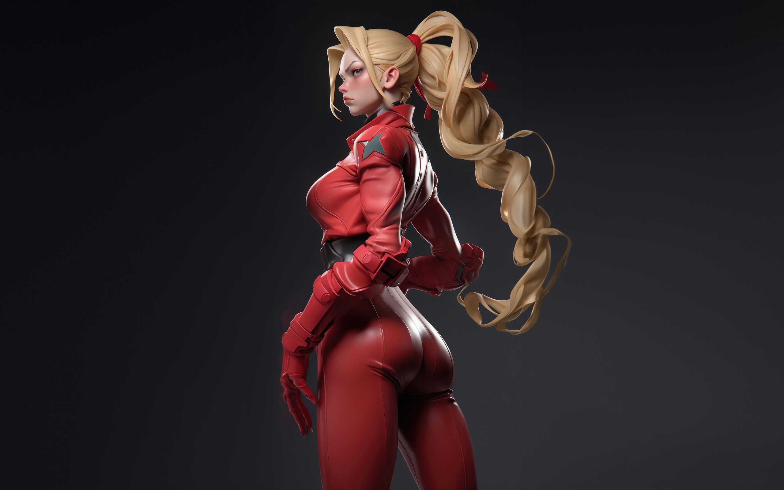 2560x1600 hot cammy, street fighter game art