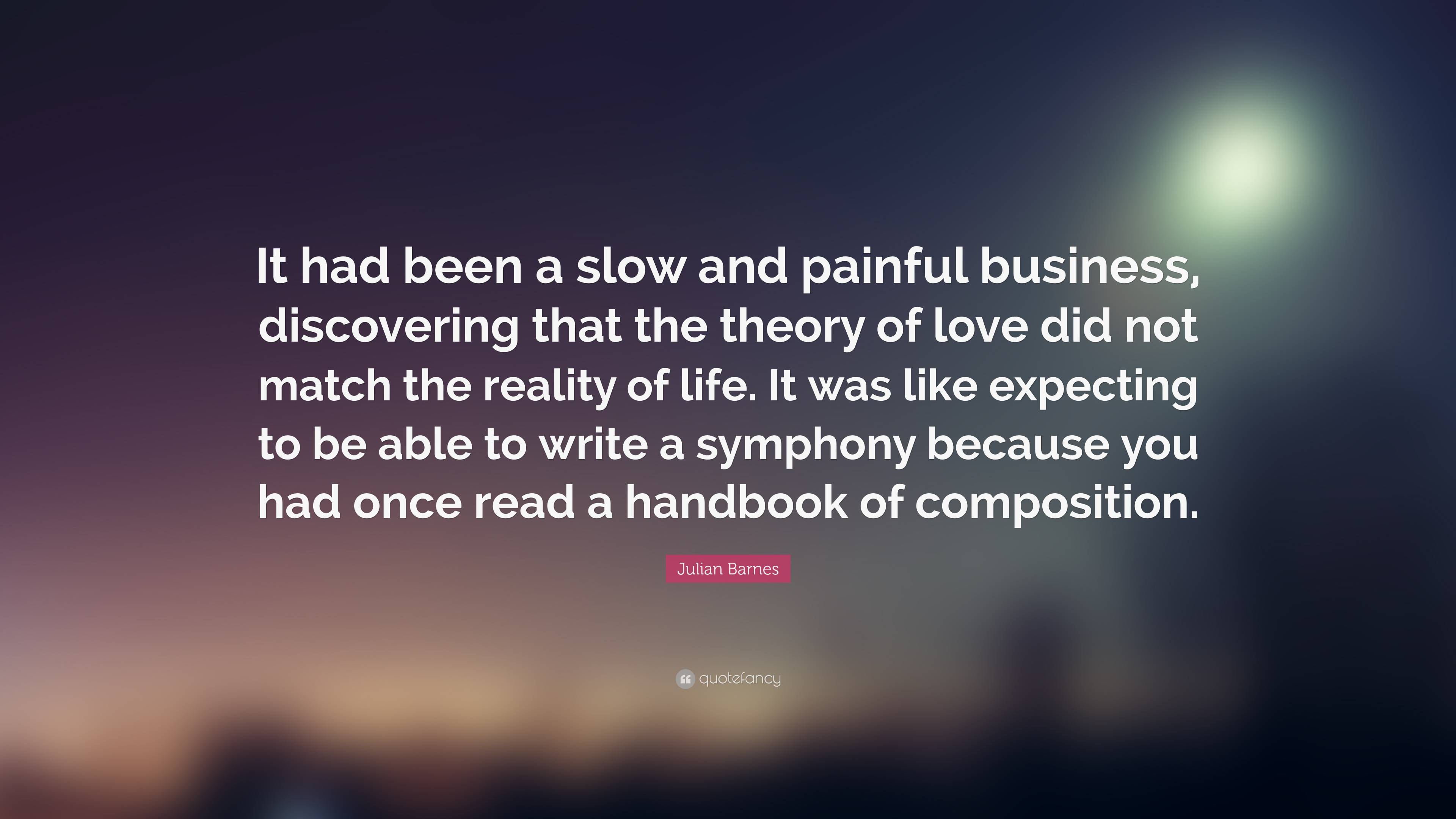 3840x2160 Julian Barnes Quote: “It had been a