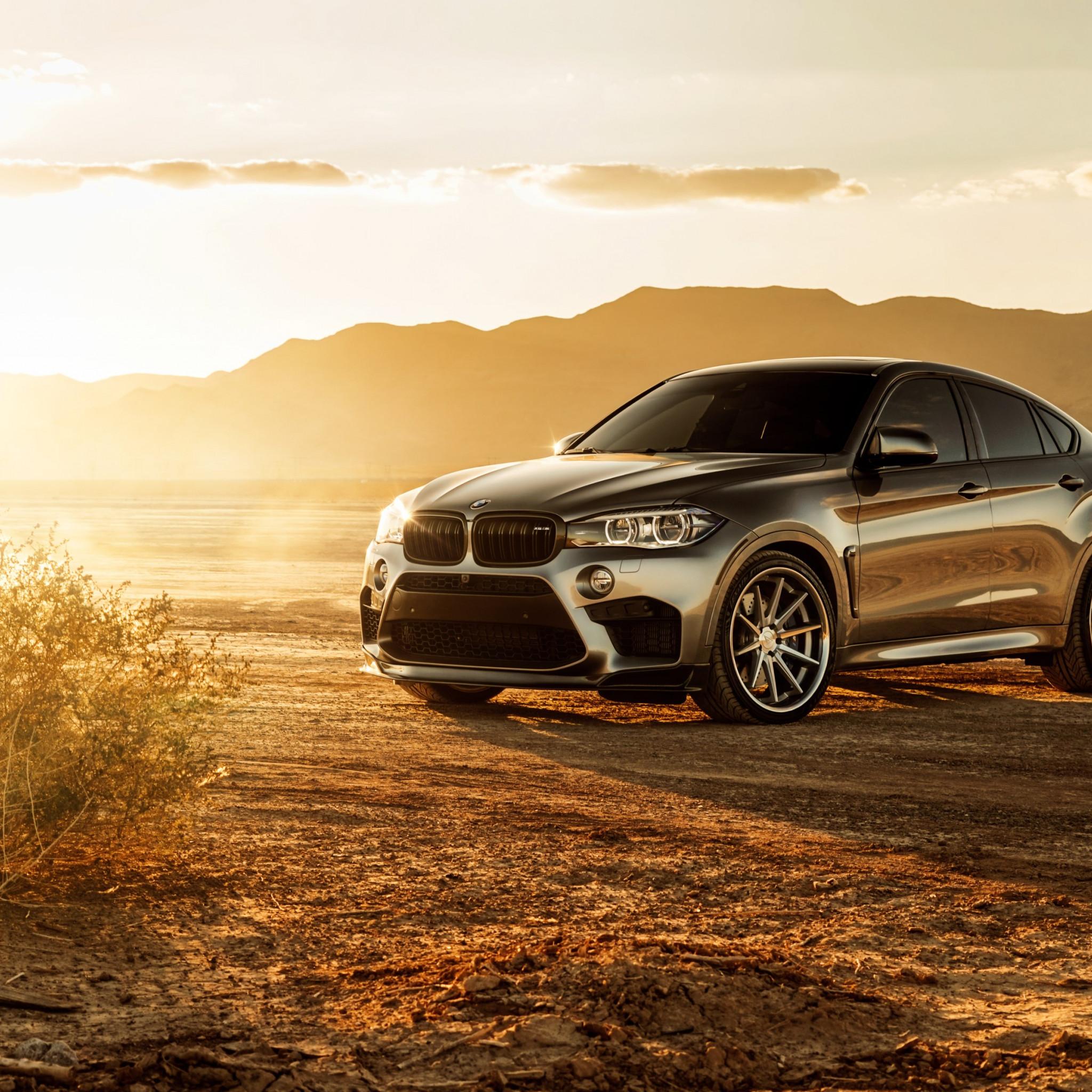 2048x2048 Download wallpaper: Ferrada BMW X6M Glory 2048x2048