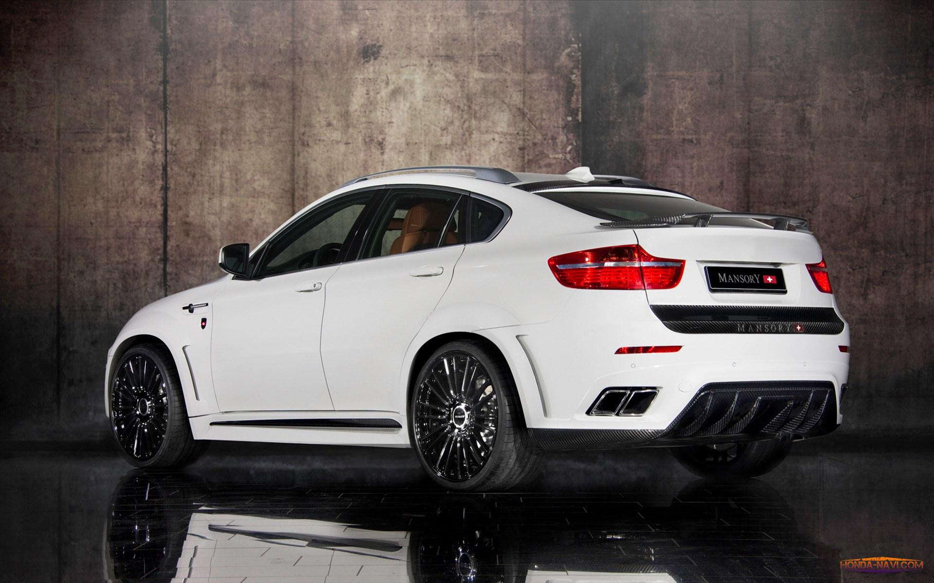 1920x1200 White BMW X6M Picture