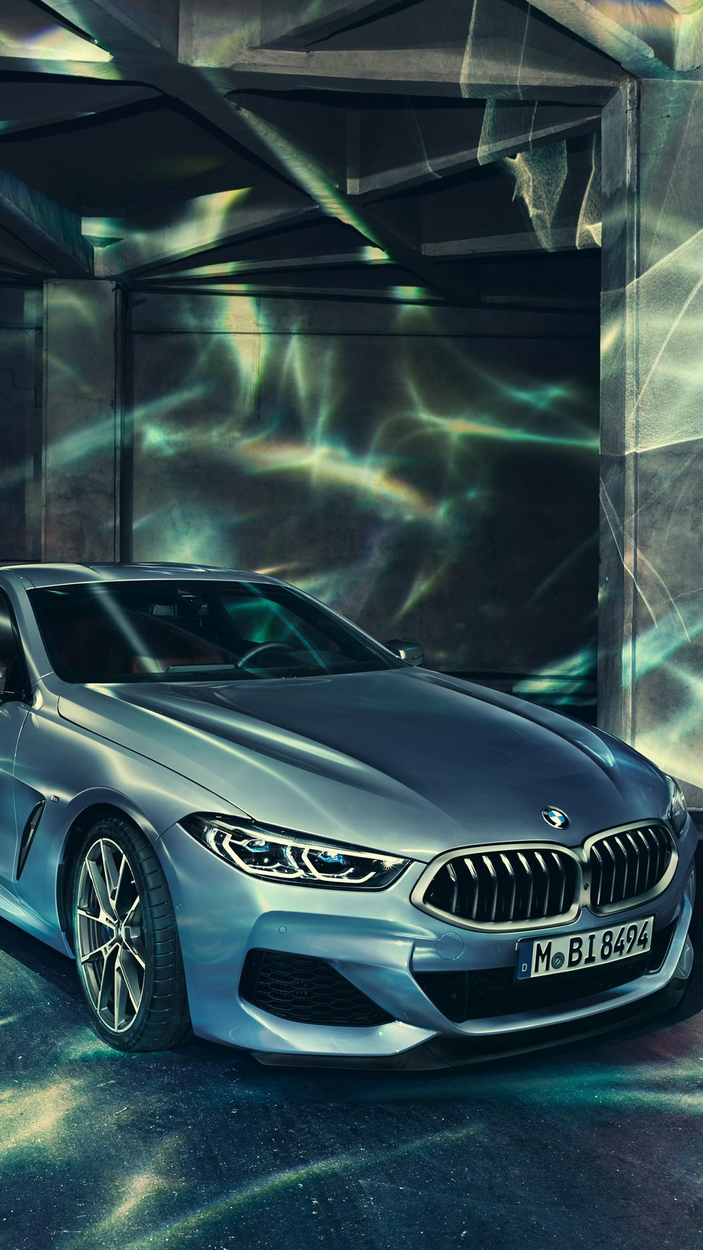 1440x2560 BMW 8 Series and the LightRig 4K Wallpaper