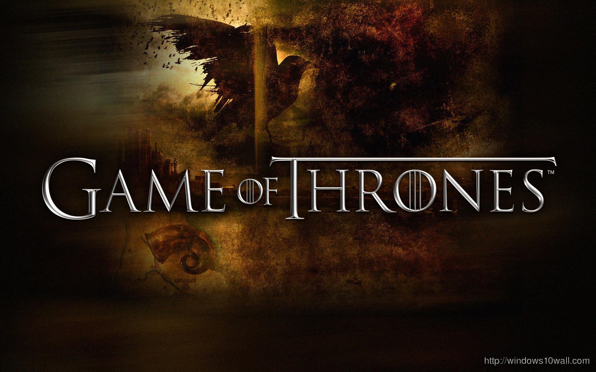 1920x1200 Game Of Thrones Logo Wallpaper