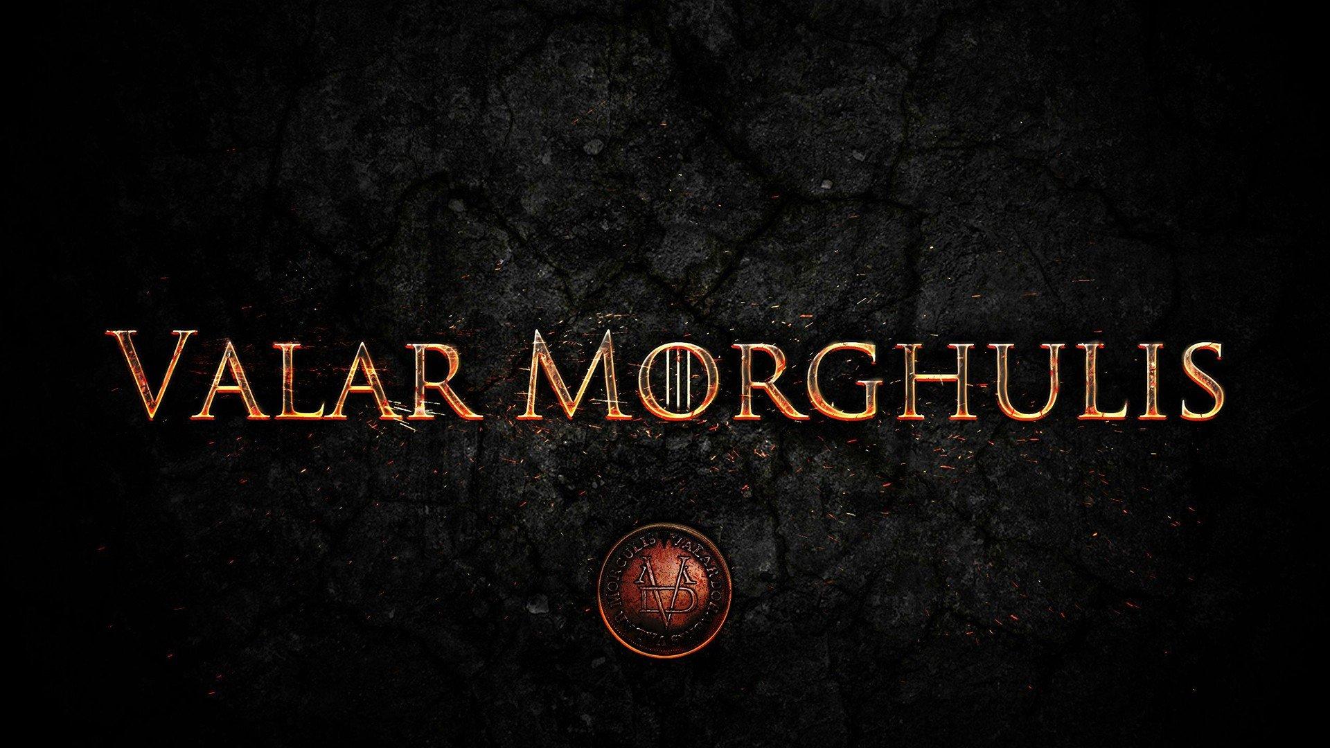 1920x1080 Game of Thrones, Valar Morghulis HD Wallpaper / Desktop and Mobile Image & Photo