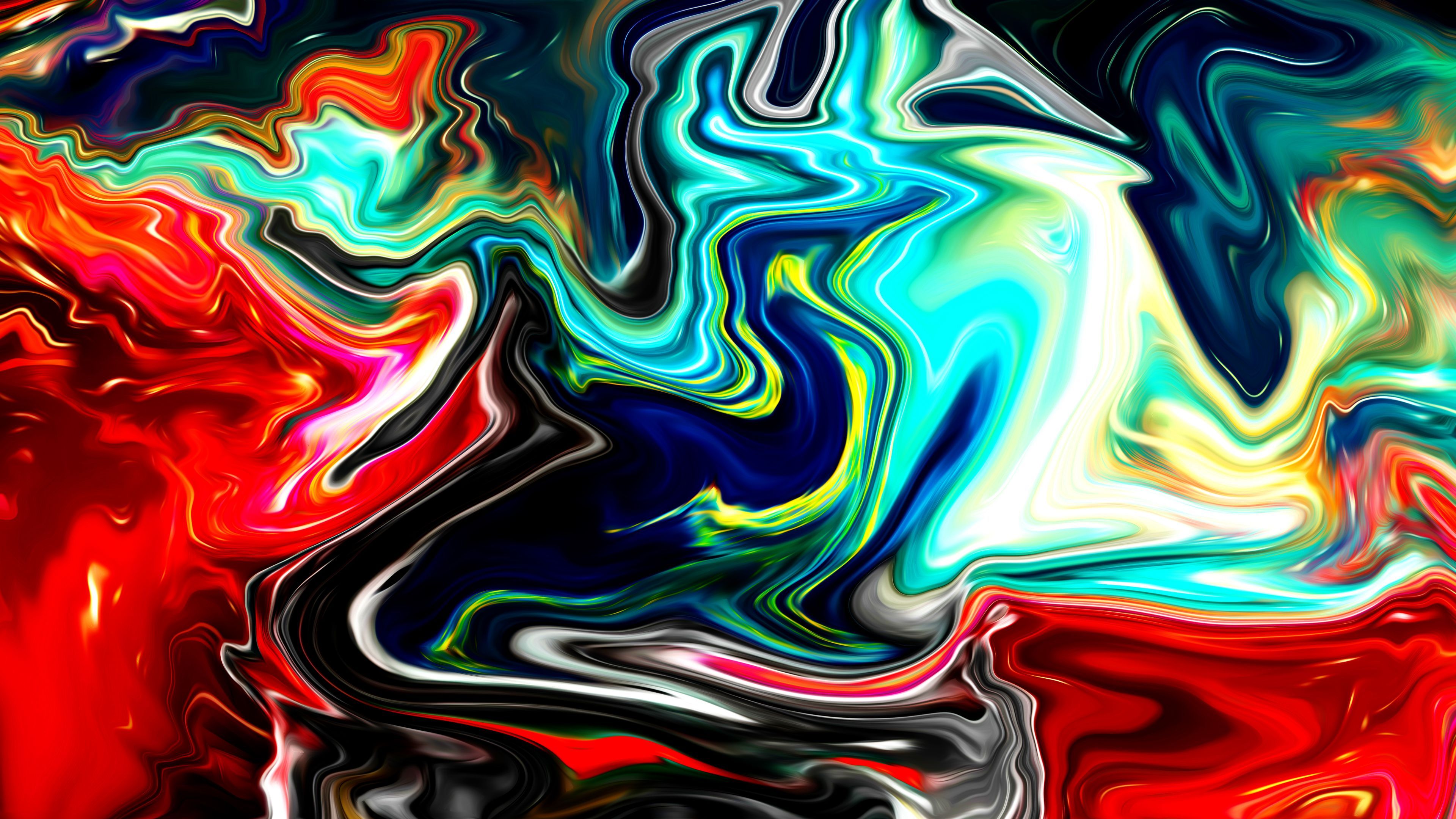 3840x2160 Abstract Fluid 4k Ultra HD Wallpaper